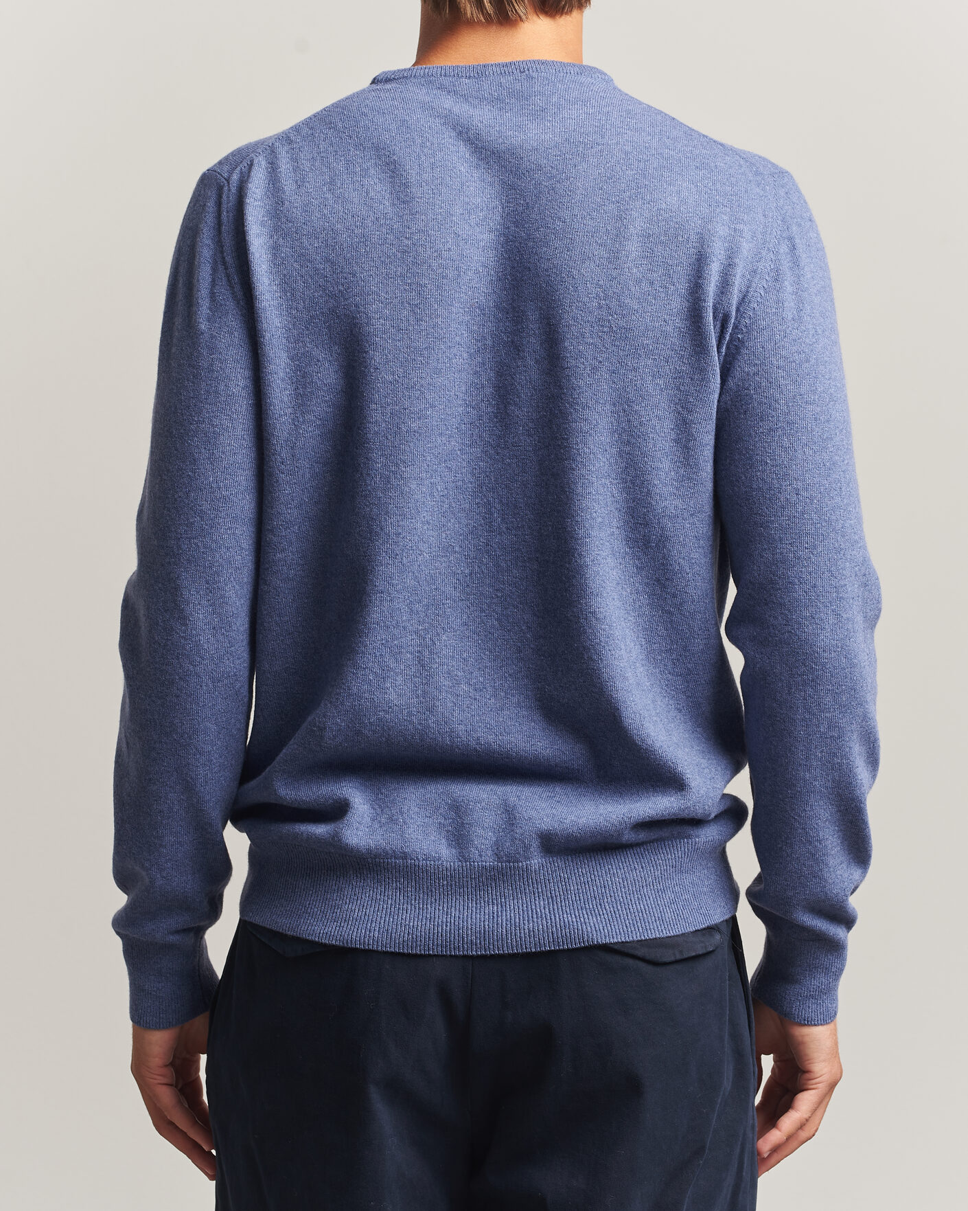 Hombres | Jerséis y prendas de punto | Morgano | Wool/Cashmere Crewneck Jeans