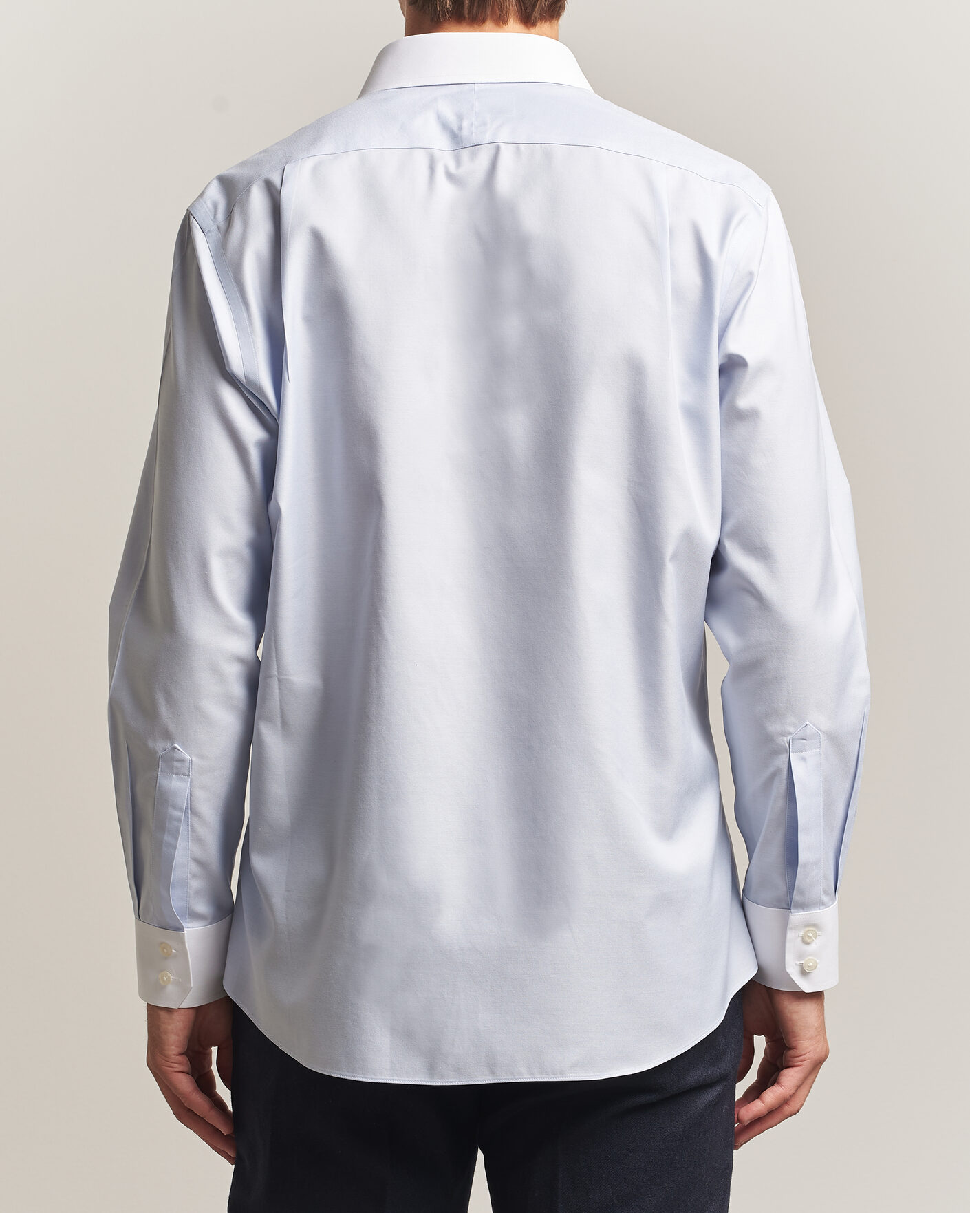 Hombres | Camisas | Charles Tyrwhitt | Slim Fit Non Iron Plain Winchester Shirt Light Blue