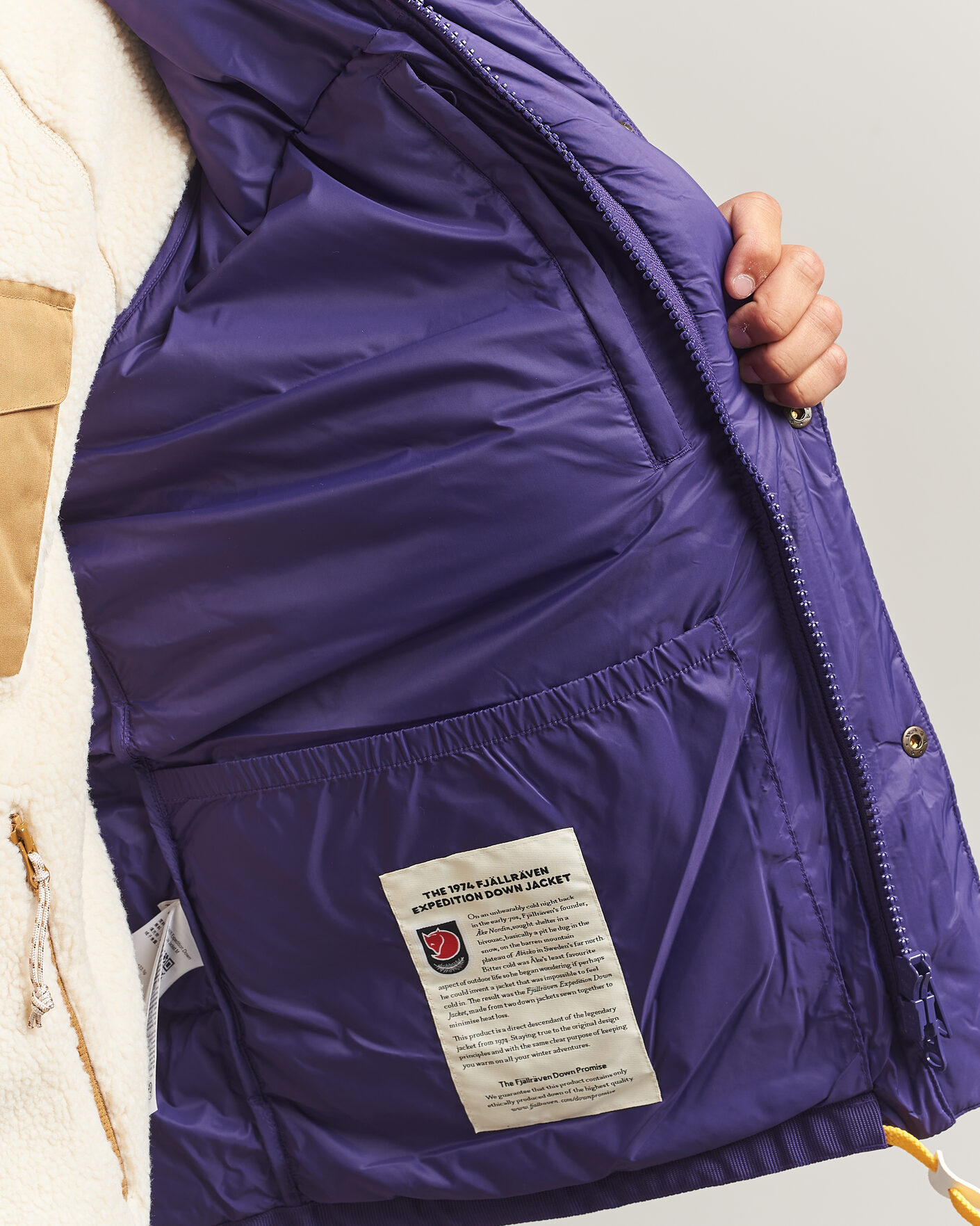 Hombres | Abrigos y chaquetas | Fjällräven | Expedition Down Lite Jacket Dark Violet