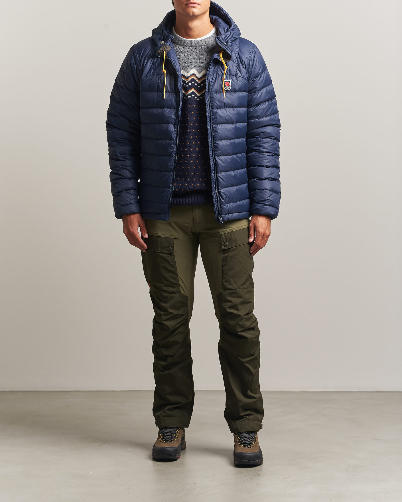 Hombres | Abrigos y chaquetas | Fjällräven | Expedition Pack Down Hoodie Navy