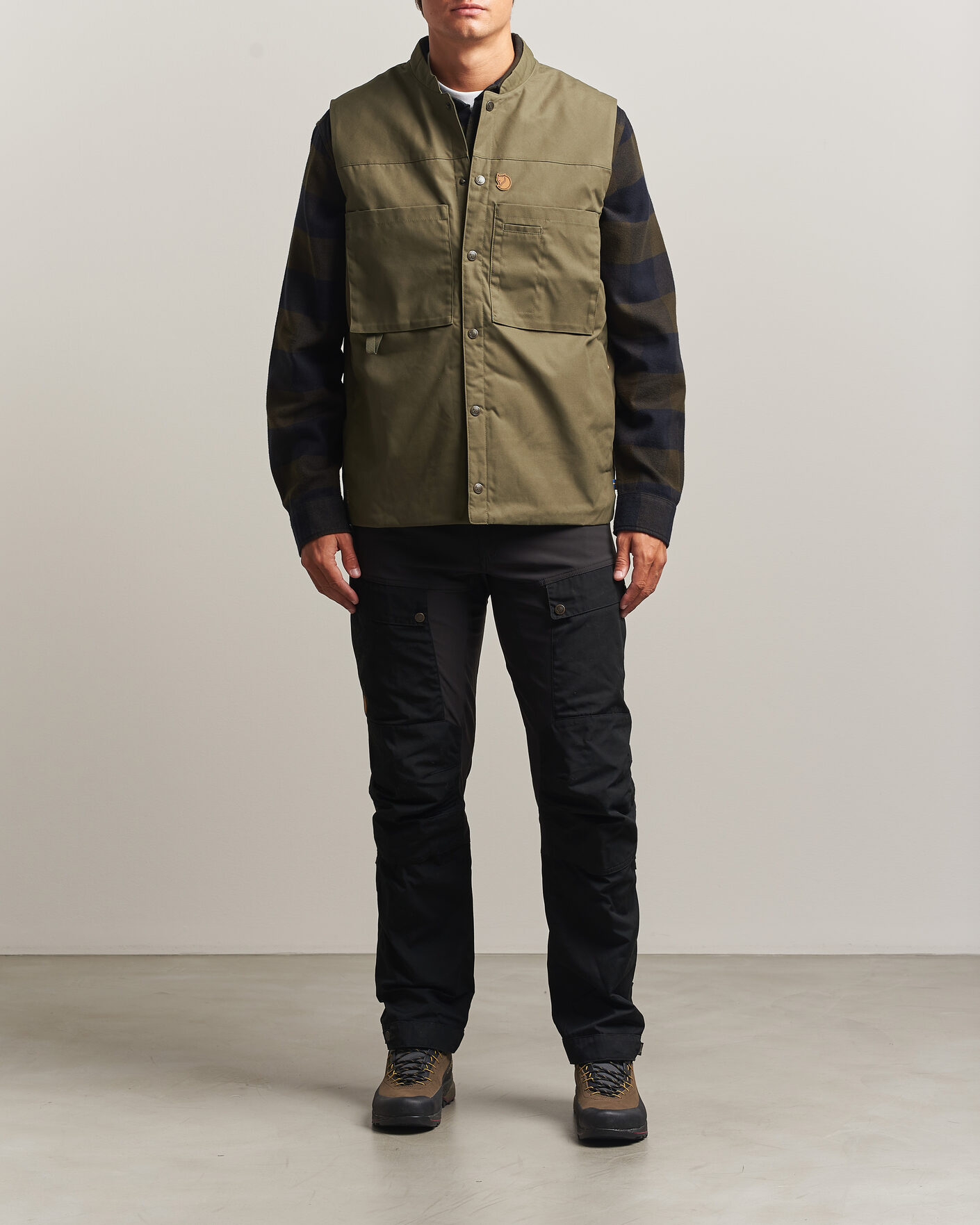 Hombres | Chalecos | Fjällräven | Singi Padded Vest Laurel Green