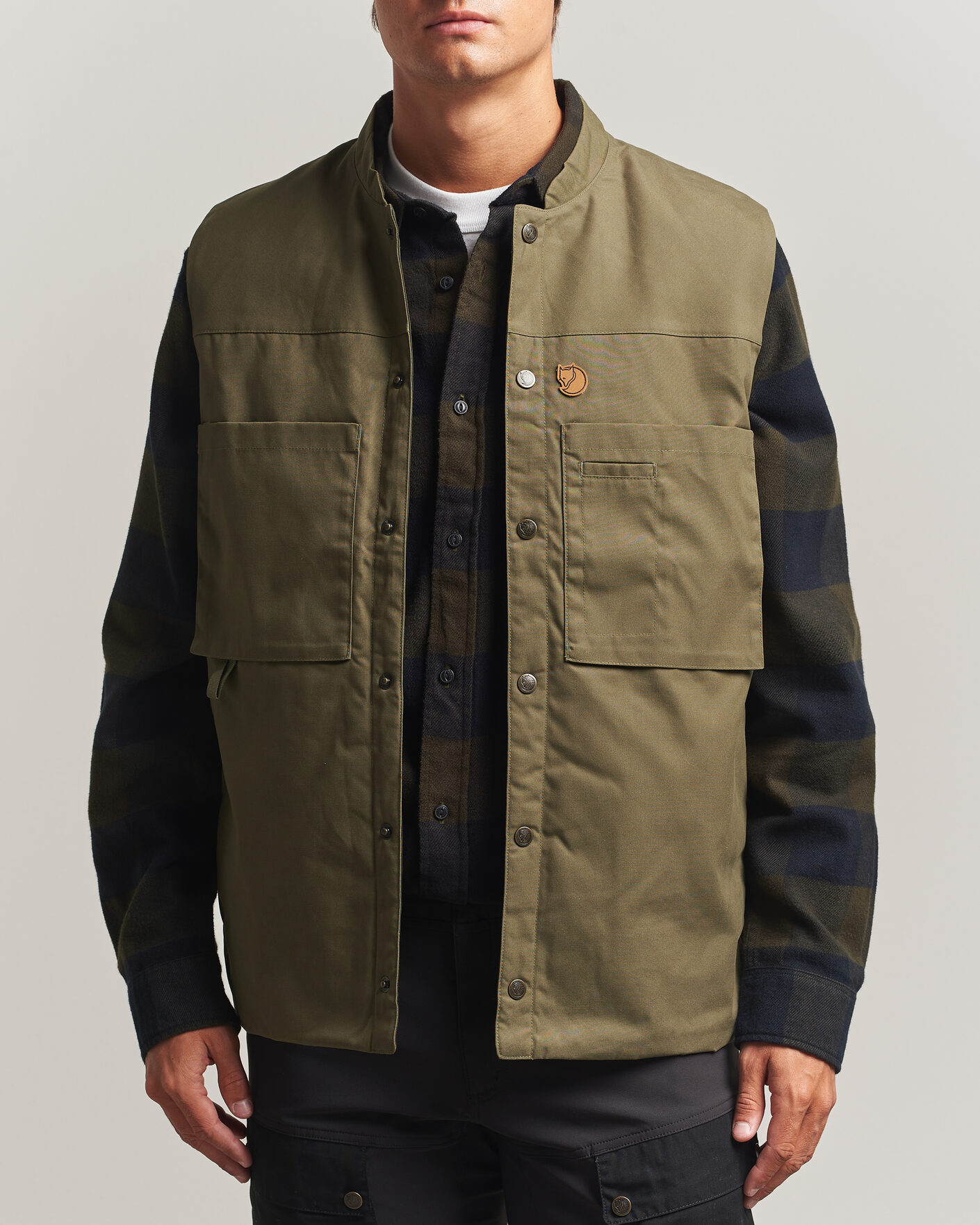 Hombres | Chalecos | Fjällräven | Singi Padded Vest Laurel Green
