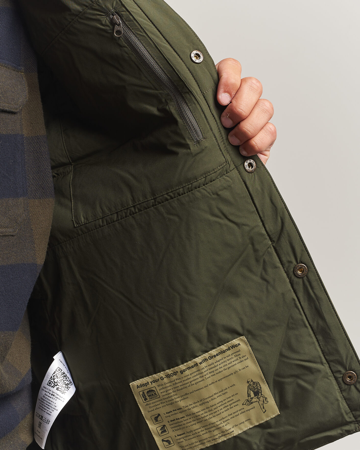 Hombres | Chalecos | Fjällräven | Singi Padded Vest Laurel Green