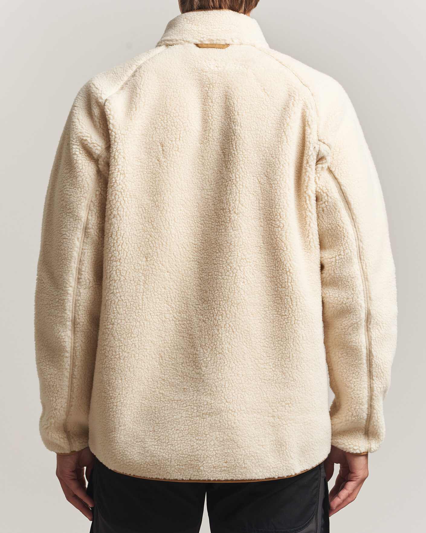 Hombres | Jerséis y prendas de punto | Fjällräven | Vardag Pile Fleece Zip Jacket Chalk White
