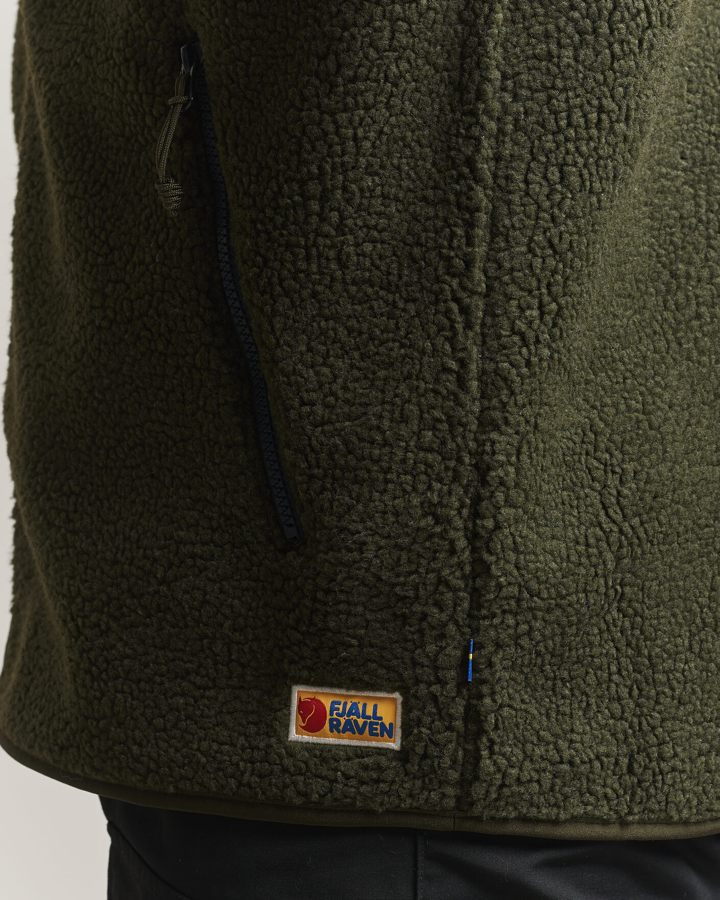 Hombres | Jerséis y prendas de punto | Fjällräven | Vardag Pile Fleece Zip Jacket Deep Forest