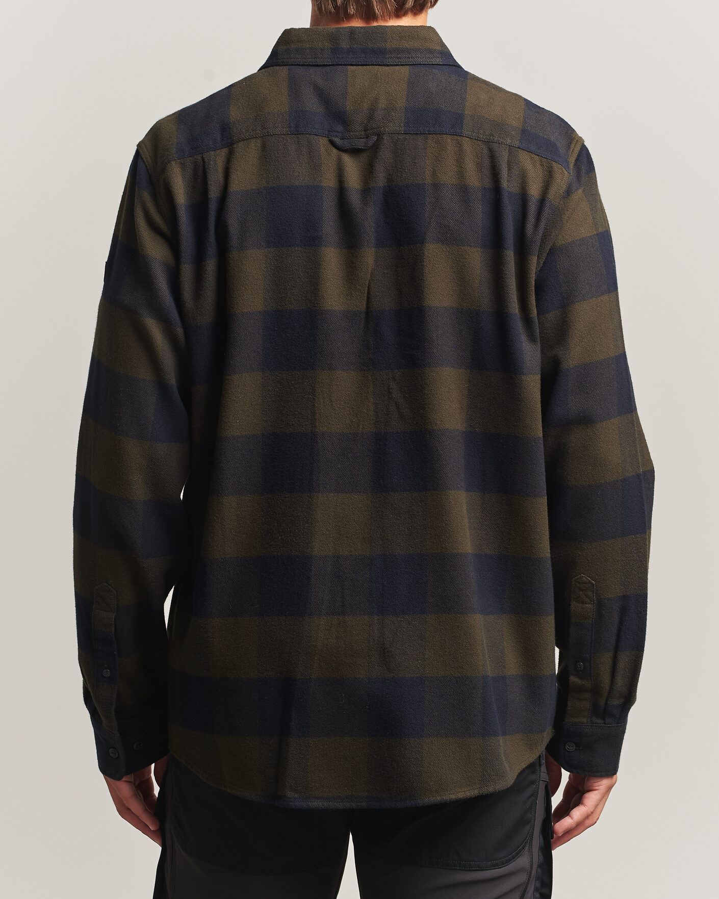 Hombres | Camisas | Fjällräven | Övik Heavy Flannel Shirt Deep Forest