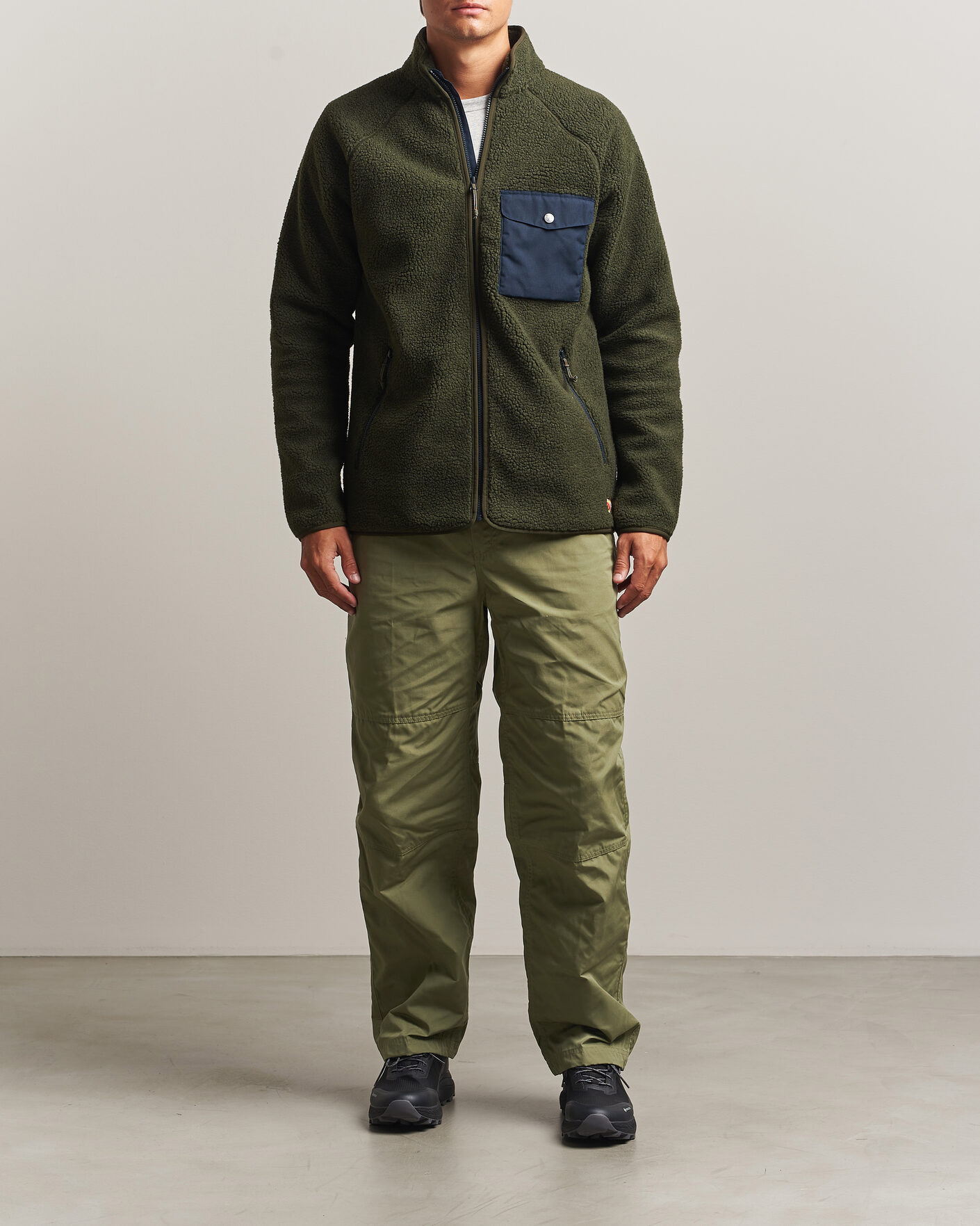 Hombres | Pantalones | Fjällräven | Vardag Relaxed Trousers Green