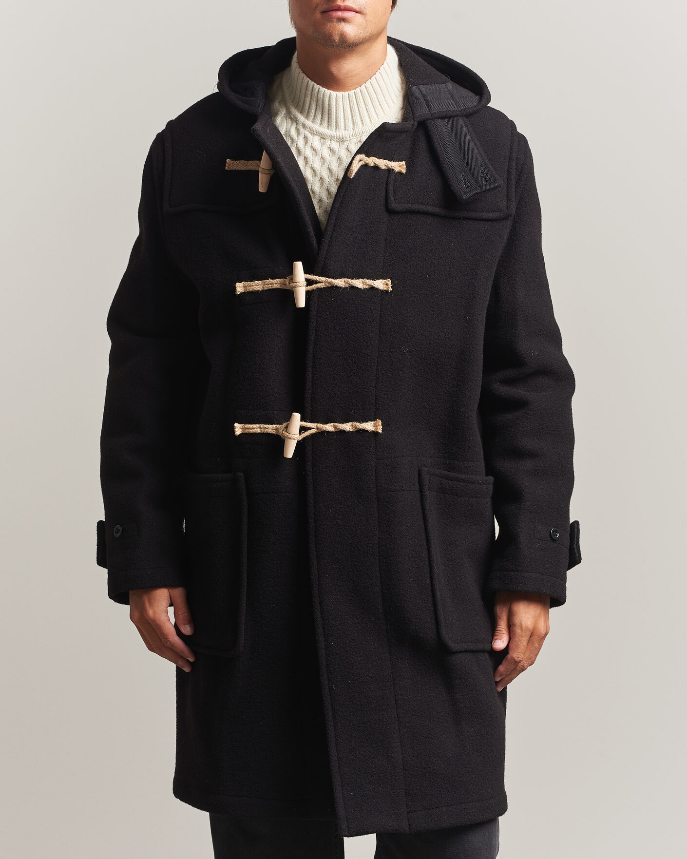Hombres | Abrigos y chaquetas | Gloverall | 575 Monty Original Duffle Coat Black