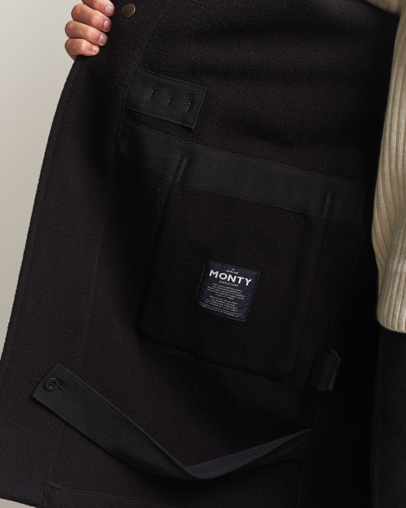 Hombres | Abrigos y chaquetas | Gloverall | 575 Monty Original Duffle Coat Black
