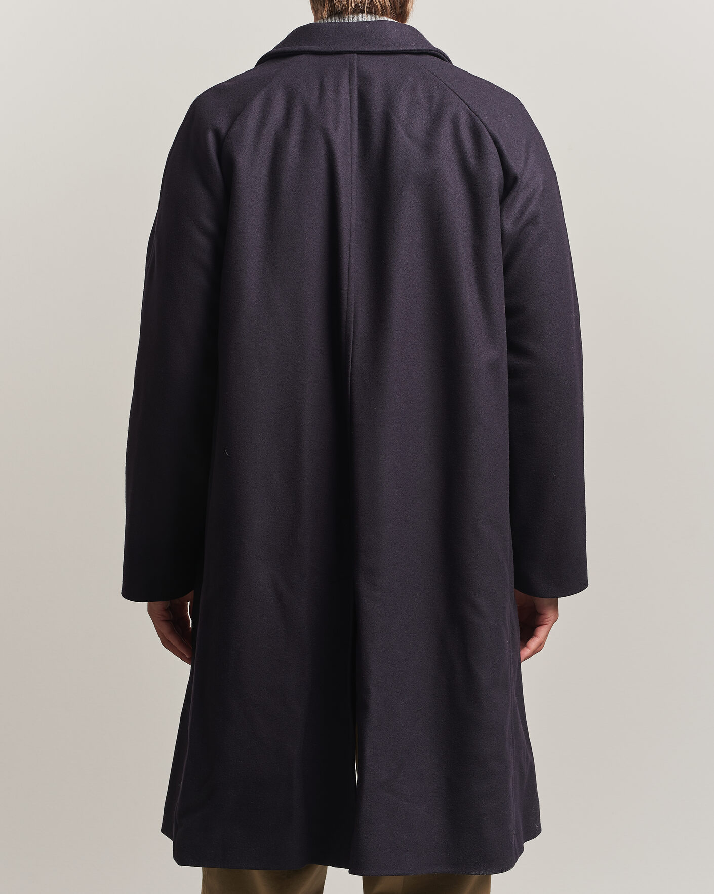 Hombres | Abrigos y chaquetas | Gloverall | Chesterfield Wool/Cashmere Refined Coat Navy
