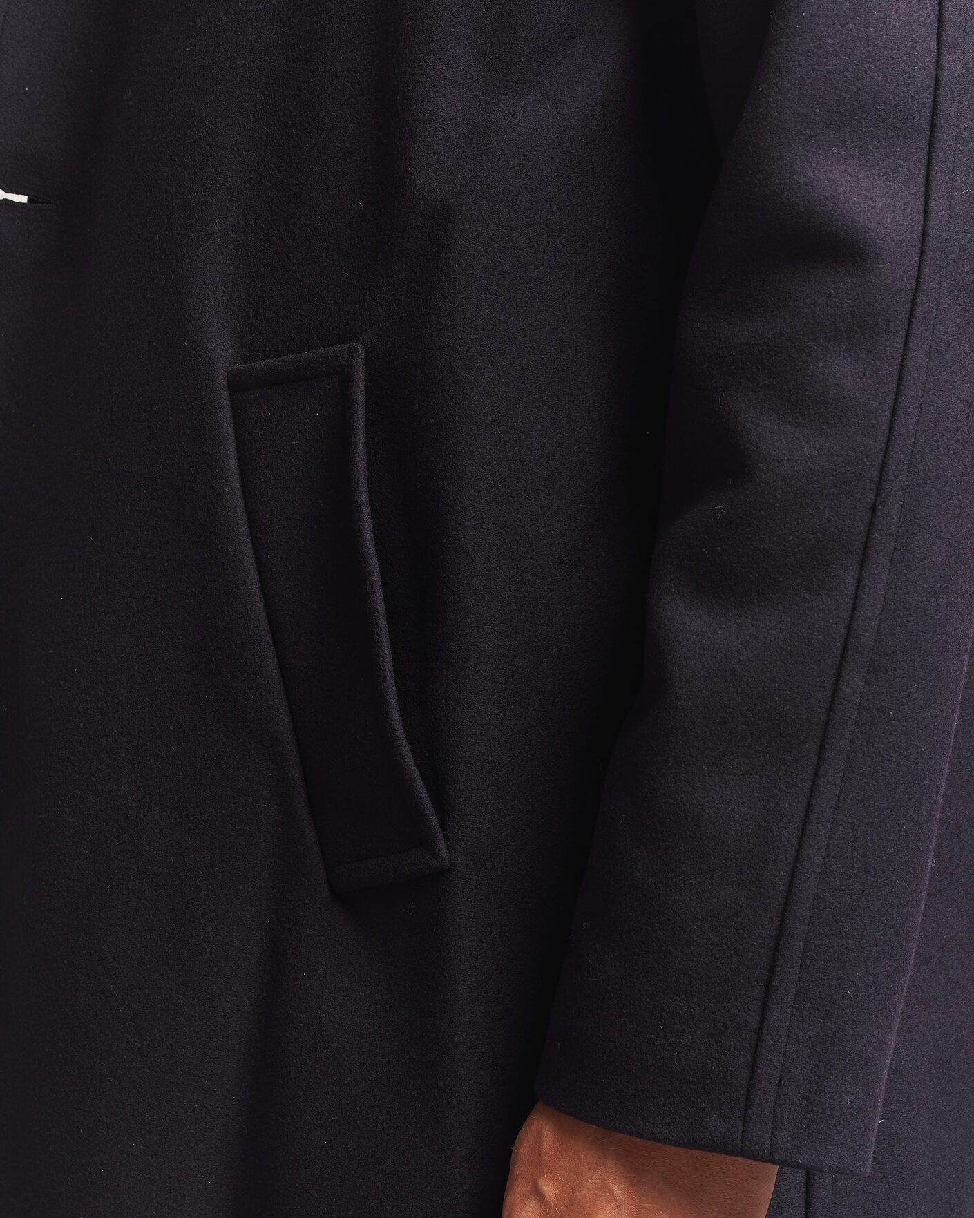 Hombres | Abrigos y chaquetas | Gloverall | Chesterfield Wool/Cashmere Refined Coat Navy