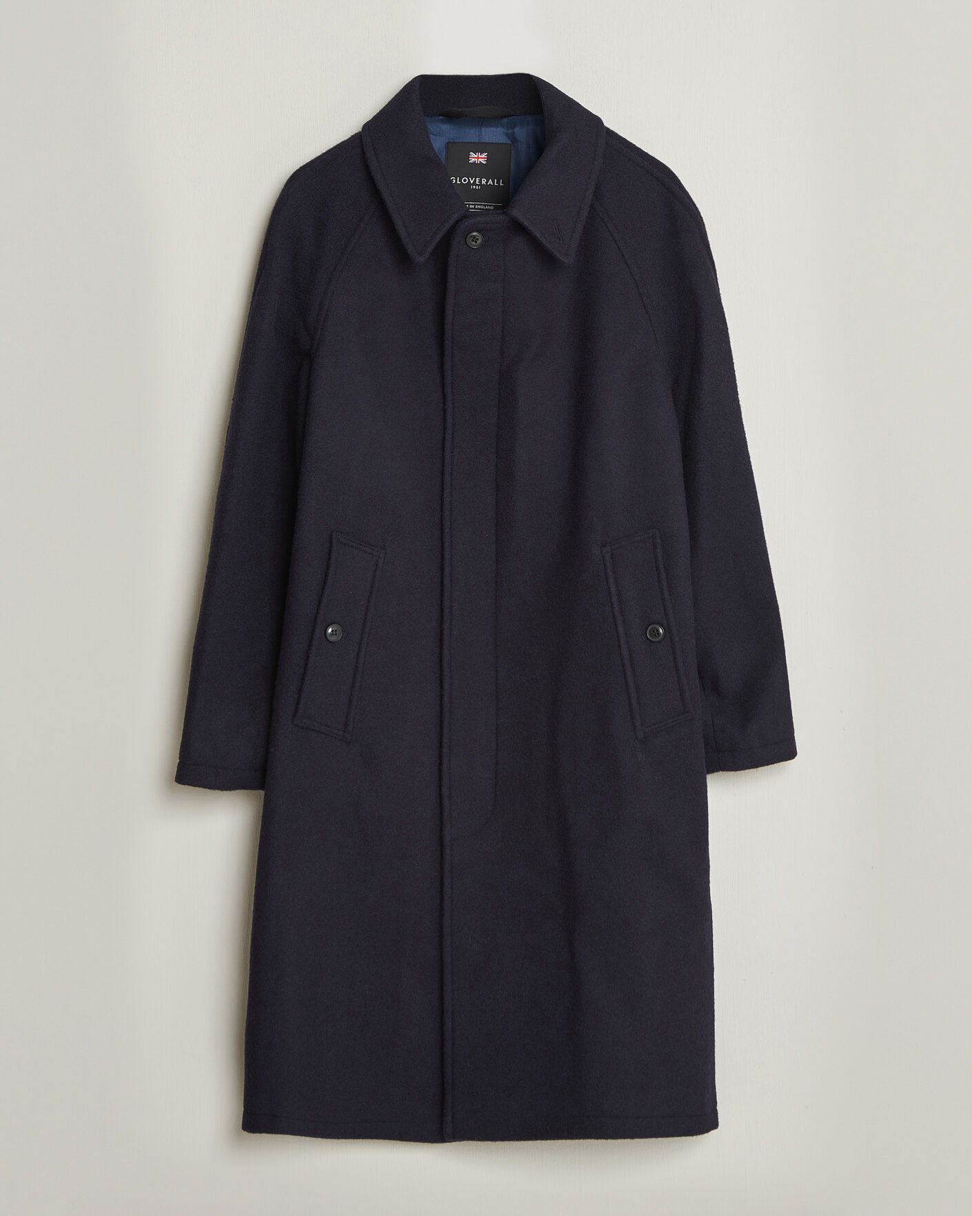 Hombres | Abrigos y chaquetas | Gloverall | Hynes Wool Coat Navy