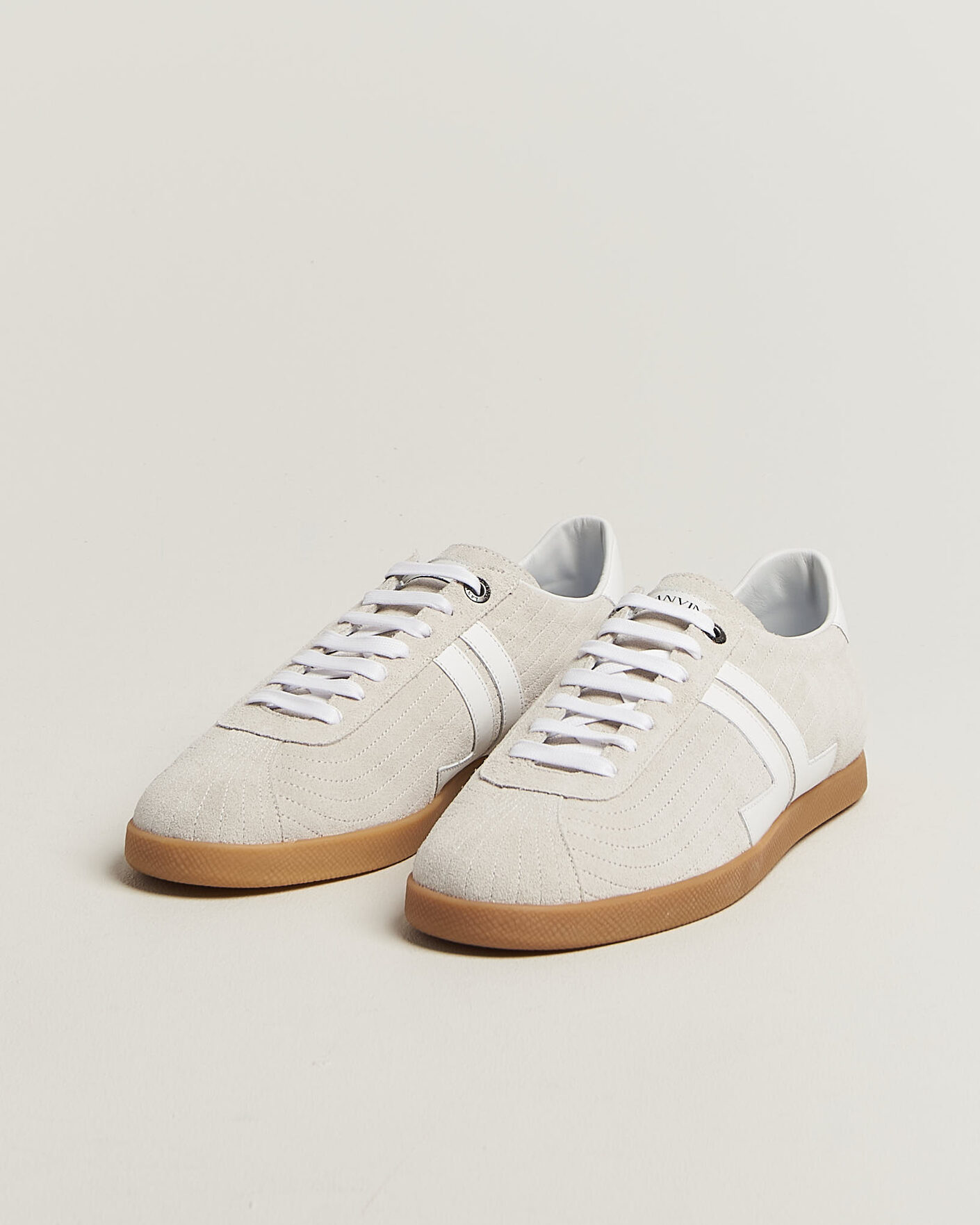 Hombres | Zapatillas | Lanvin | Glen Leather Sneakers White