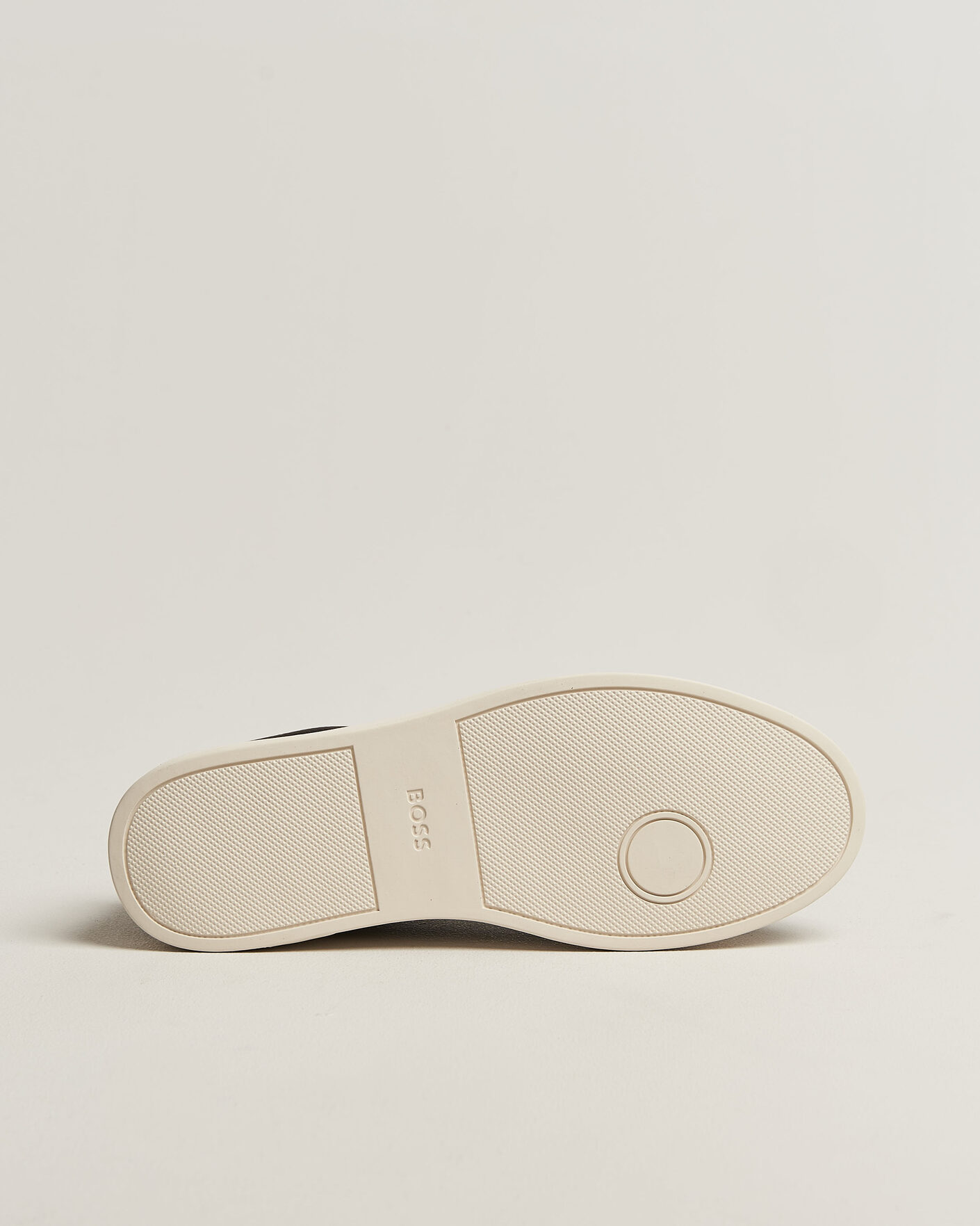 Hombres | Zapatillas | BOSS BLACK | Kieran Grained Leather Sneaker Dark Brown