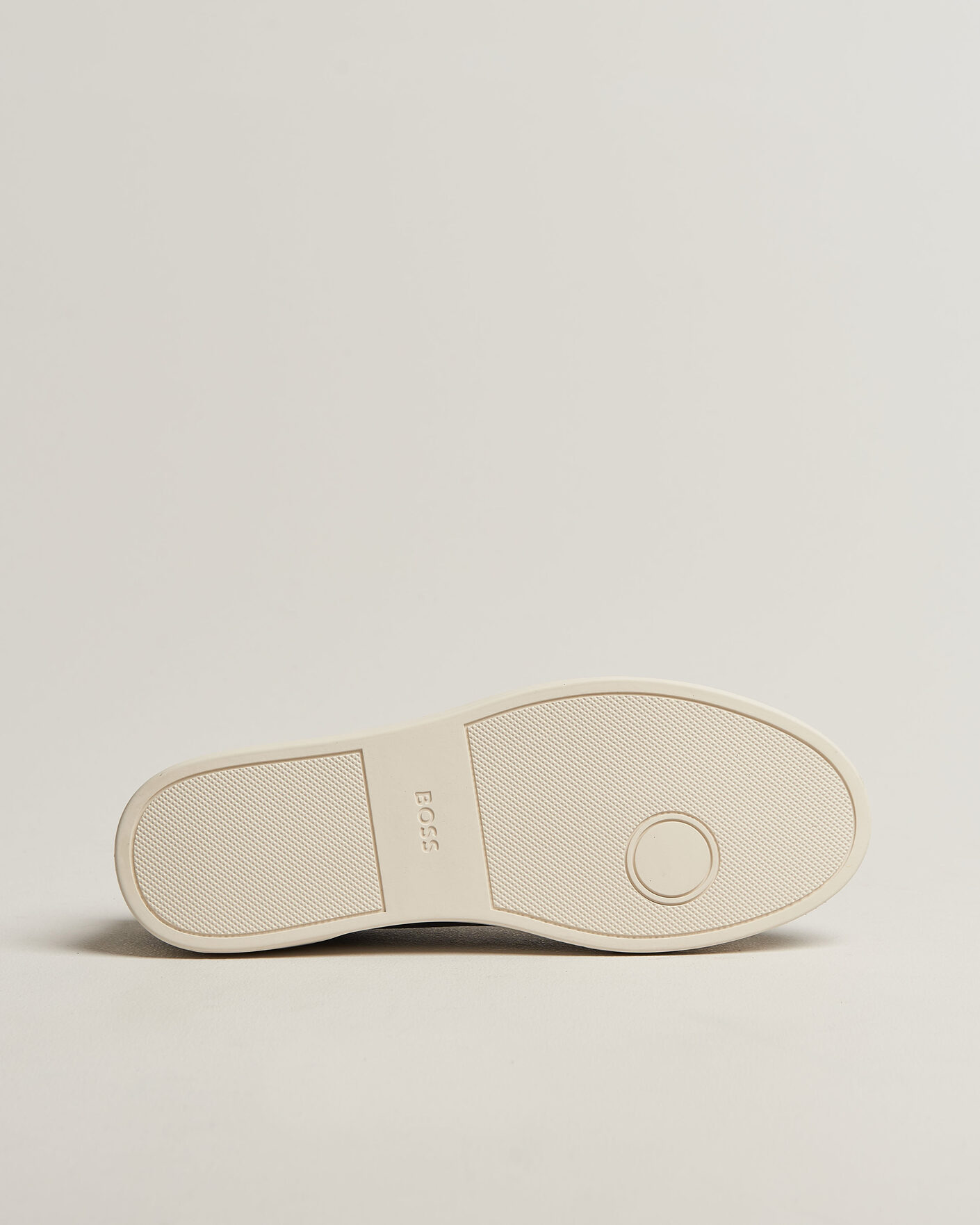 Hombres | Zapatillas | BOSS BLACK | Kieran Grained Leather Sneaker Dark Blue