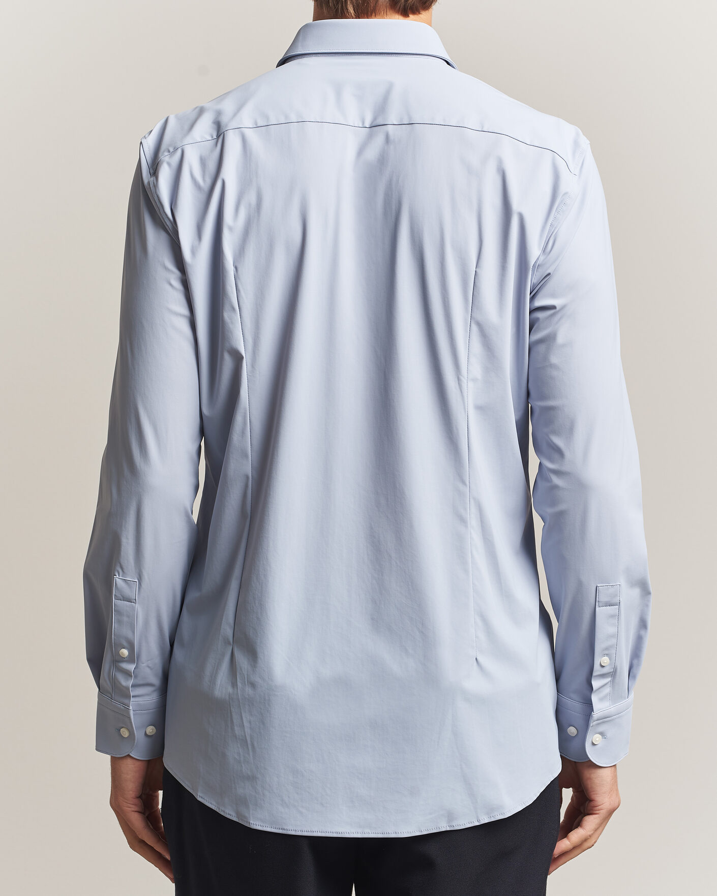 Hombres | Camisas | BOSS BLACK | Hank 4-Way Stretch Shirt Light Blue