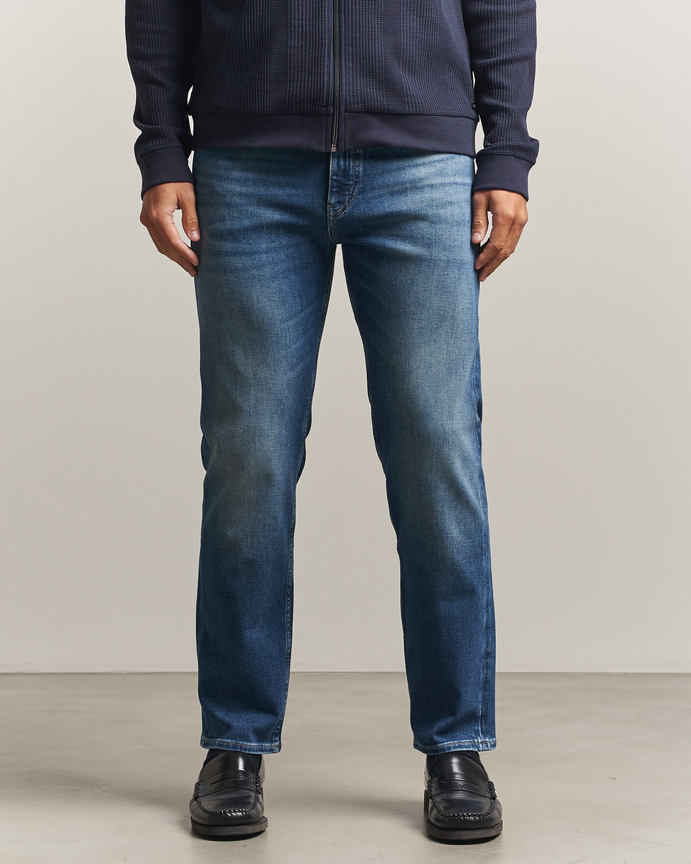 Hombres | Vaqueros | BOSS BLACK | Ogden Regular Fit Jeans Medium Blue