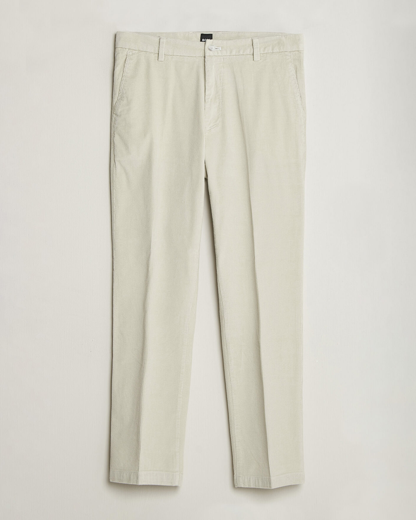 Hombres | Pantalones | BOSS BLACK | Kane Structured Cotton Chino Open White