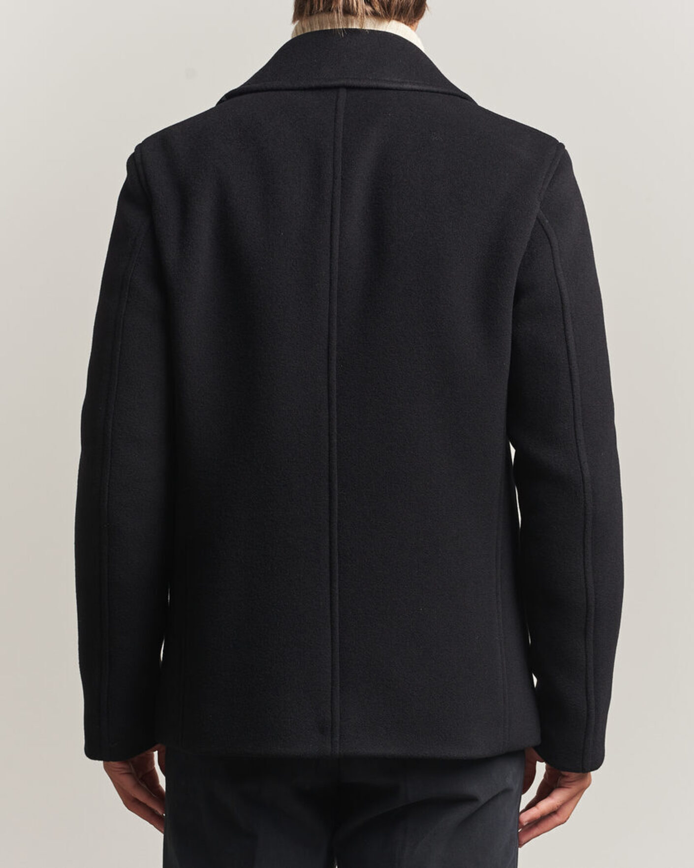 Hombres | Abrigos y chaquetas | BOSS BLACK | Hyde Wool Peacoat Black