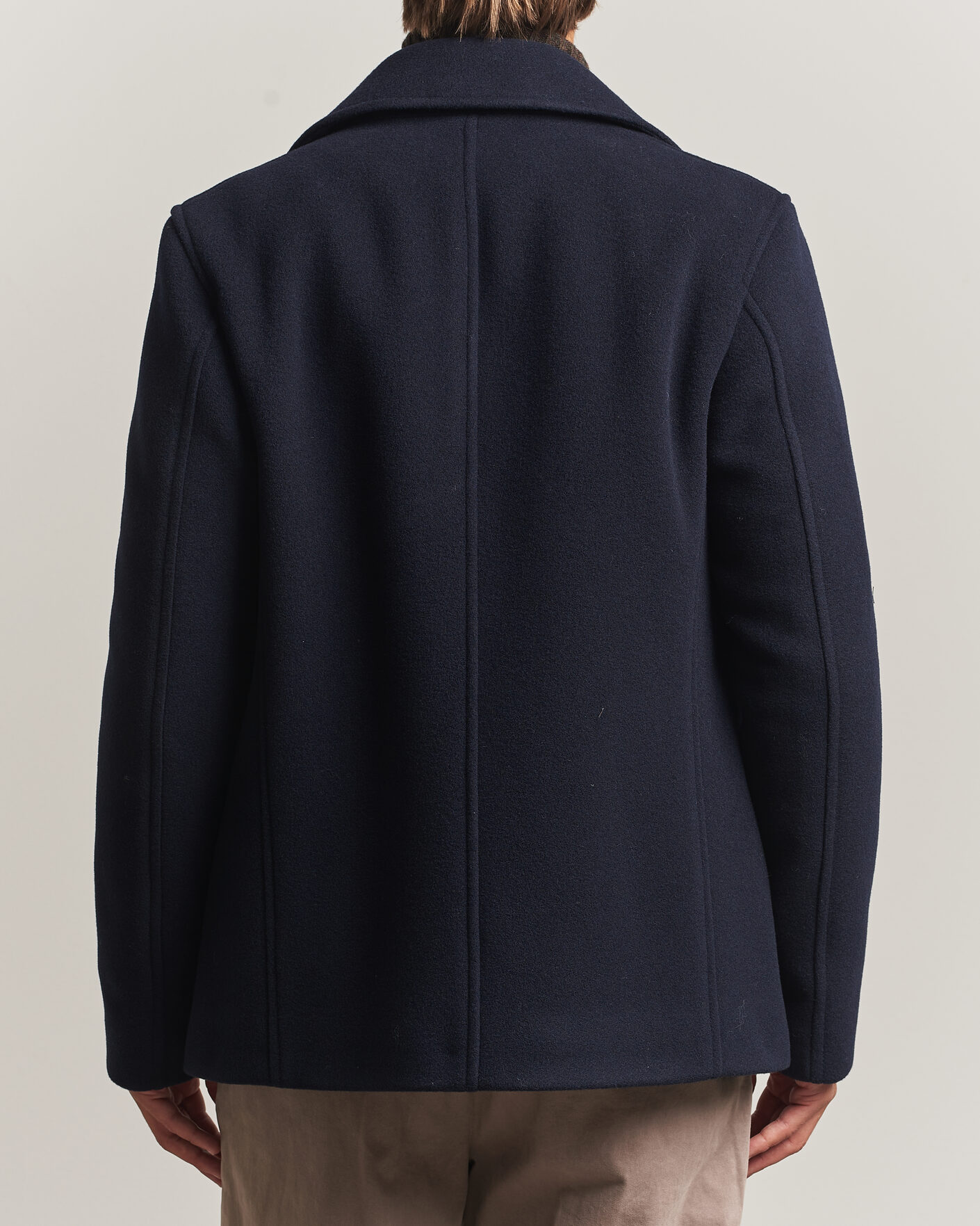 Hombres | Abrigos y chaquetas | BOSS BLACK | Hyde Wool Peacoat Dark Blue