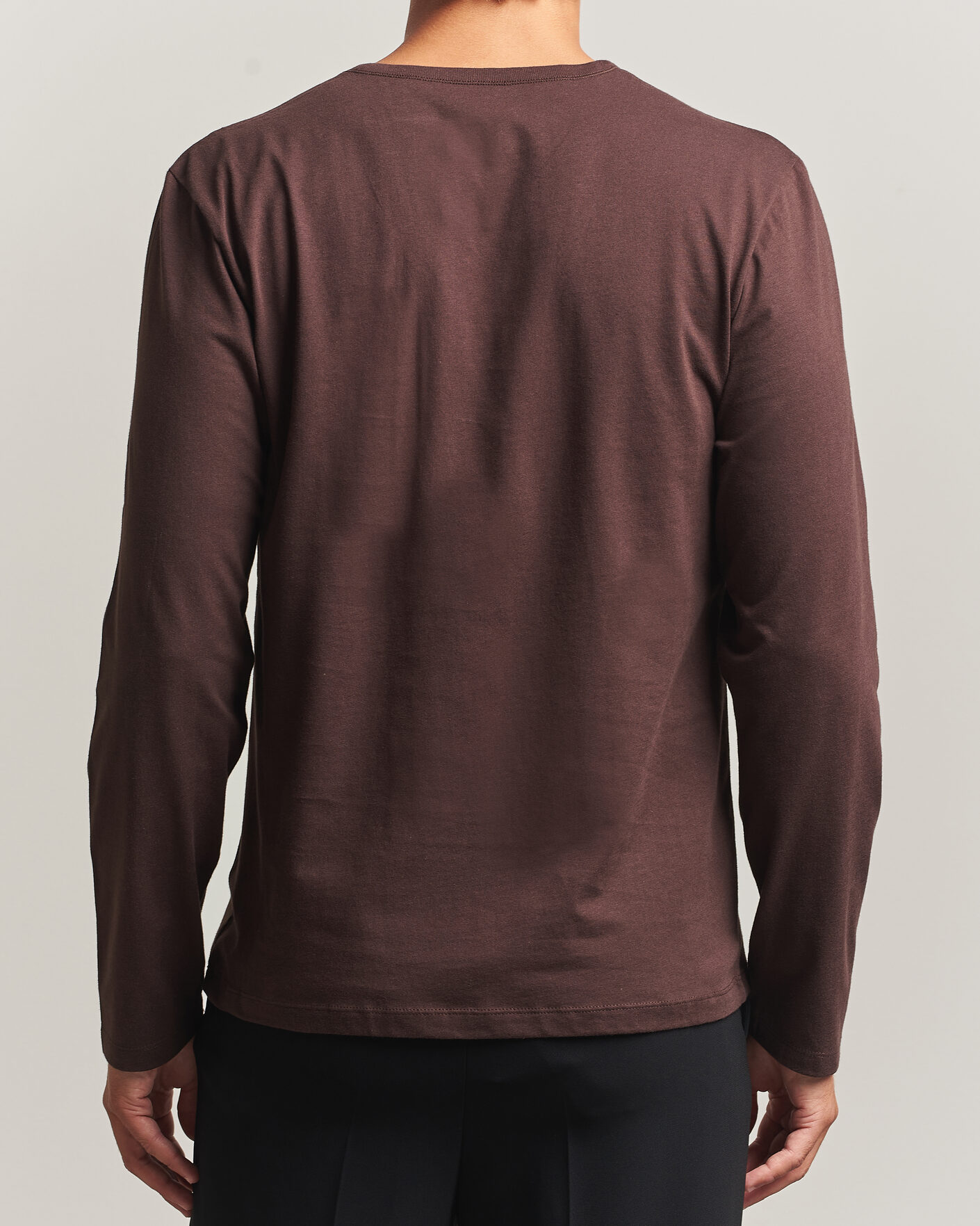 Hombres | Camisetas | BOSS BLACK | 3-Pack Long Sleeve T-Shirt White/Black/Brown