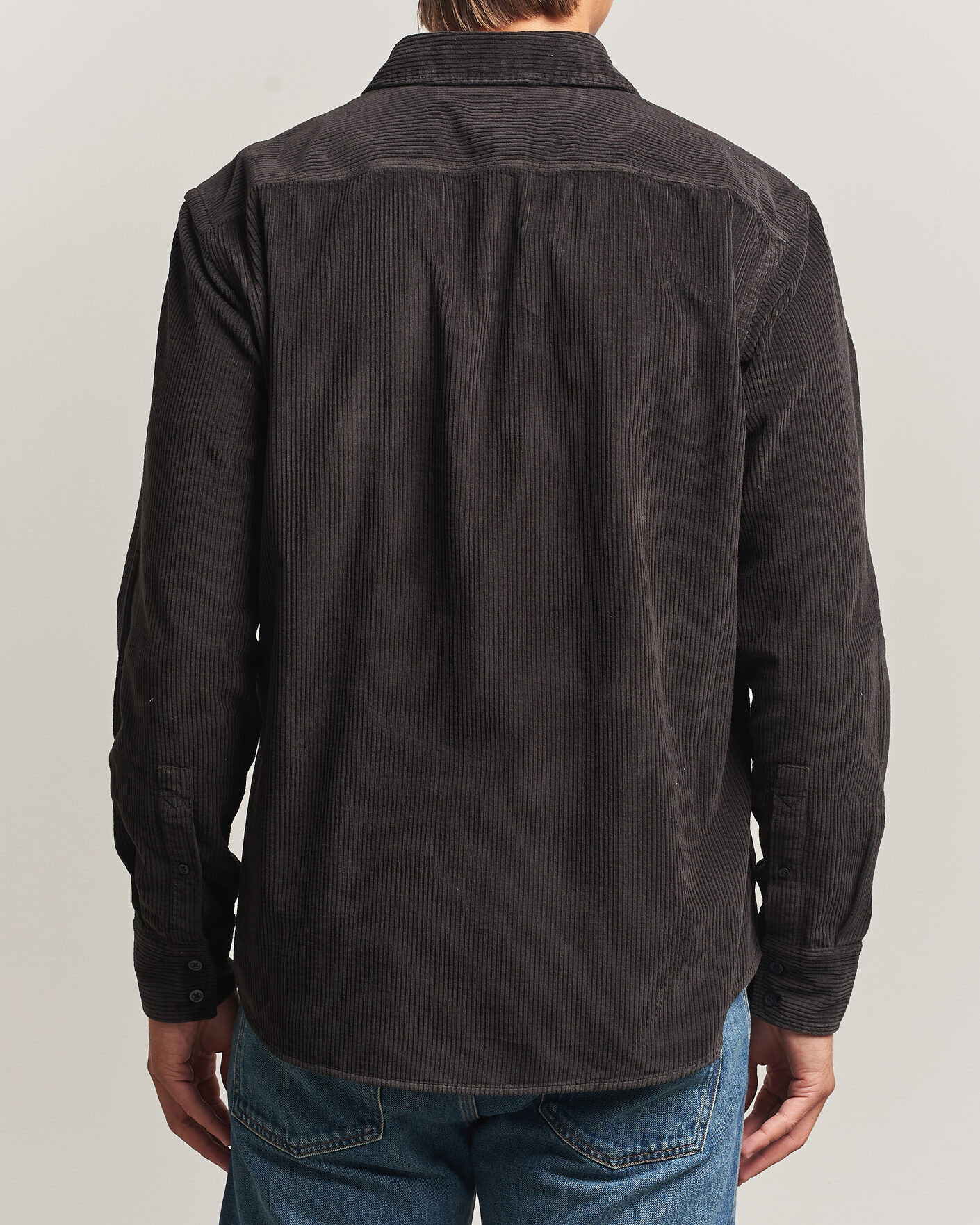 Hombres | Camisas | BOSS ORANGE | Relegant Corduroy Shirt Black