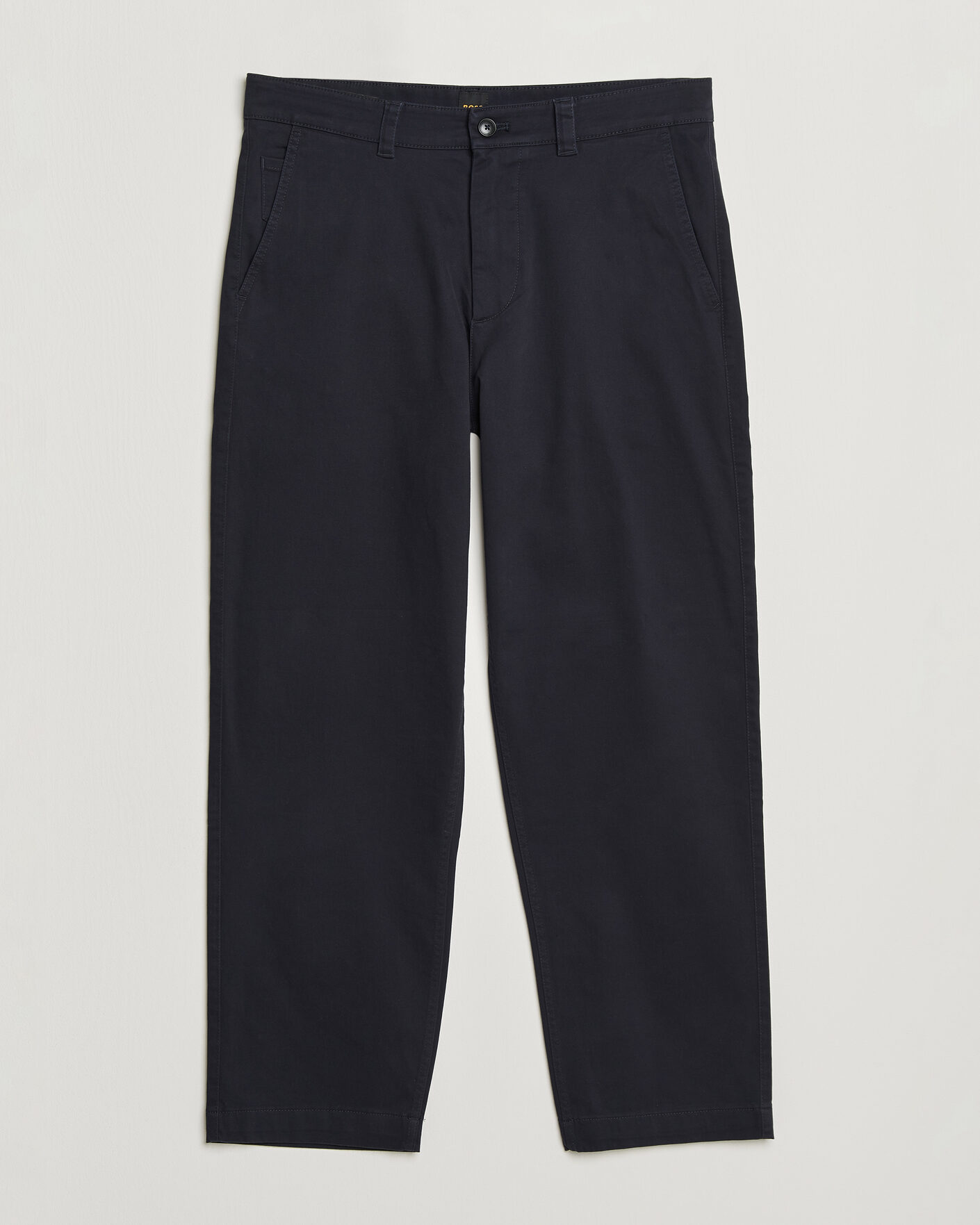 Hombres | Pantalones | BOSS ORANGE | Cotton Chino Dark Blue
