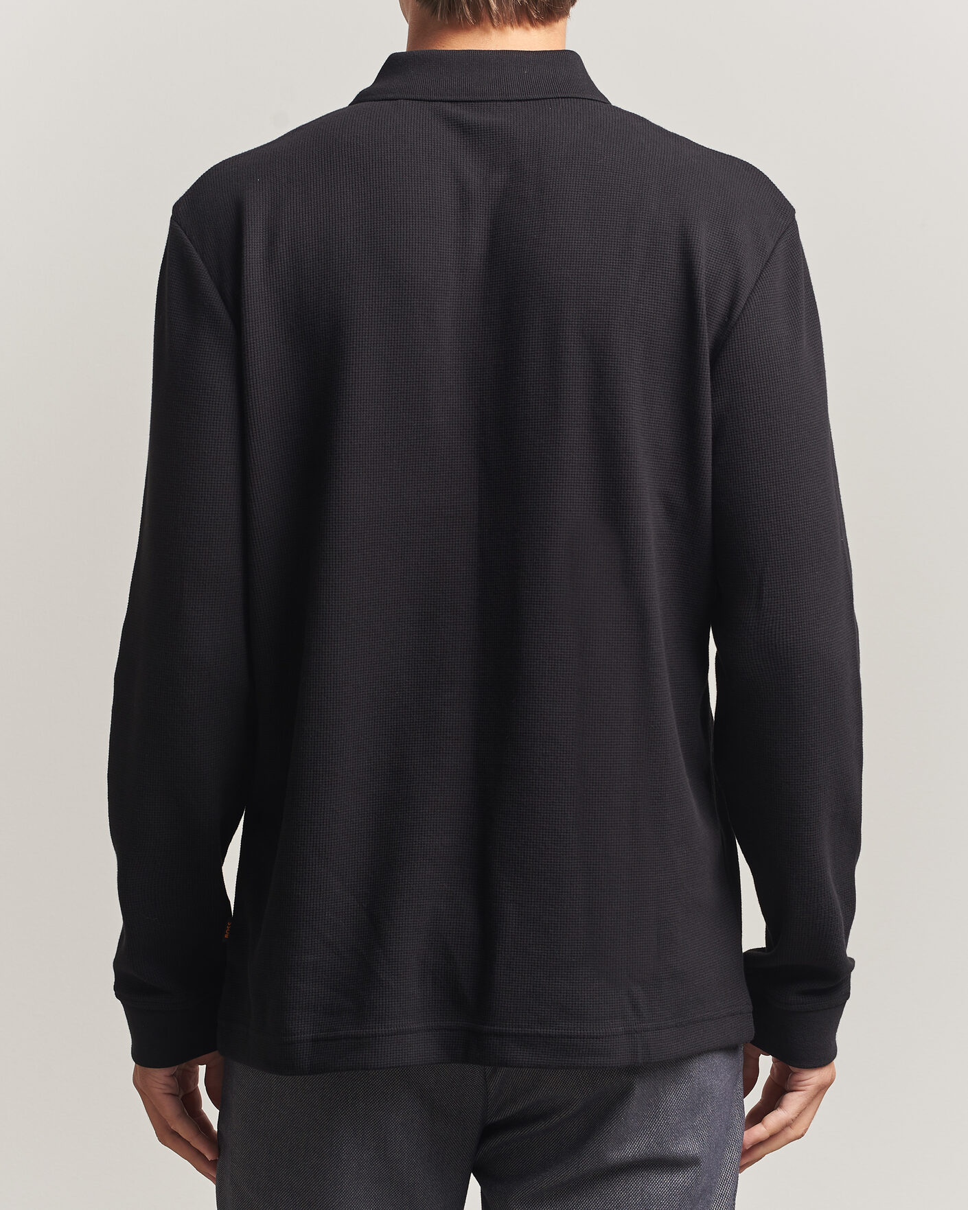 Hombres | Jerséis y prendas de punto | BOSS ORANGE | Petempesto Polo Sweater Black