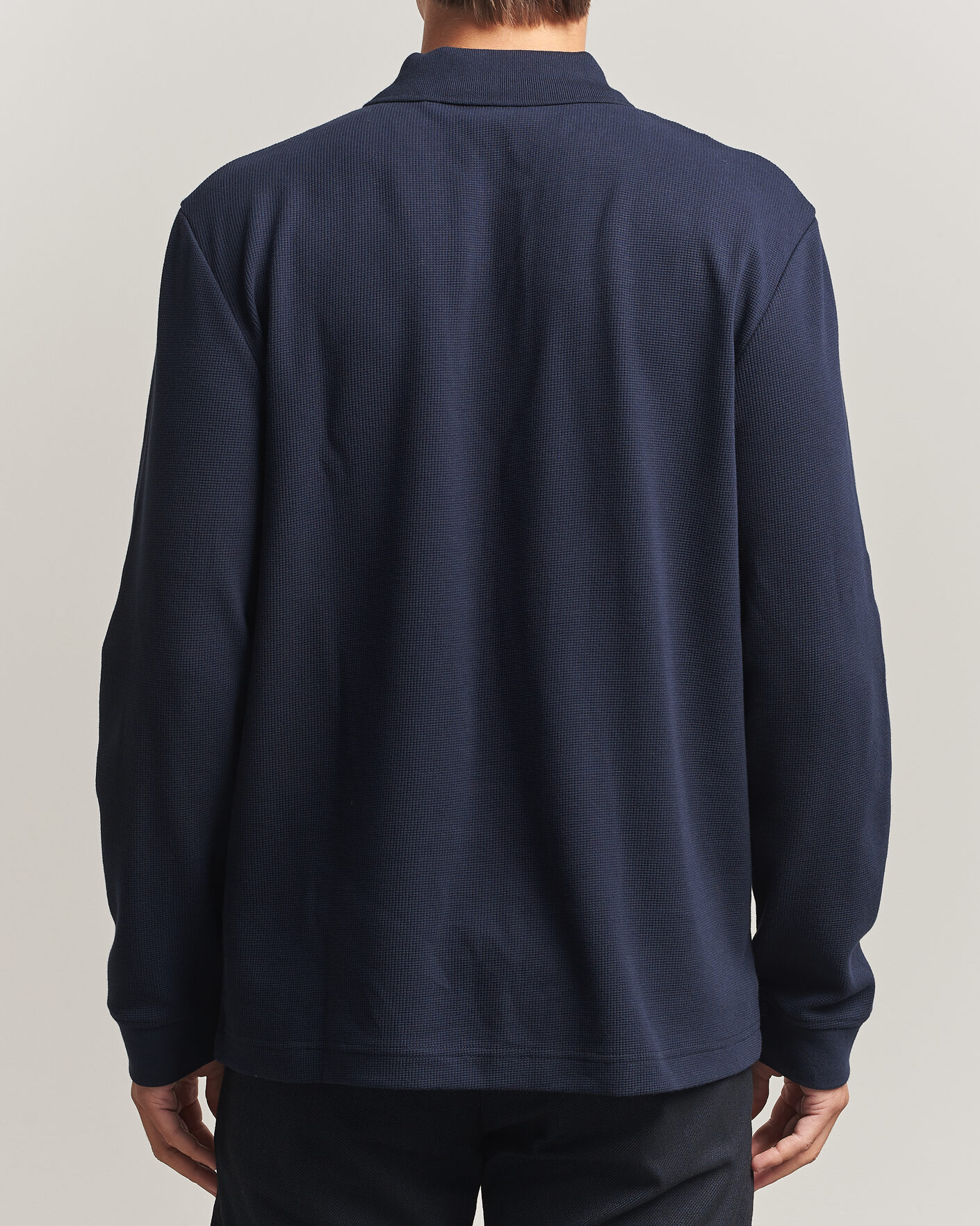 Hombres | Jerséis y prendas de punto | BOSS ORANGE | Petempesto Polo Sweater Dark Blue