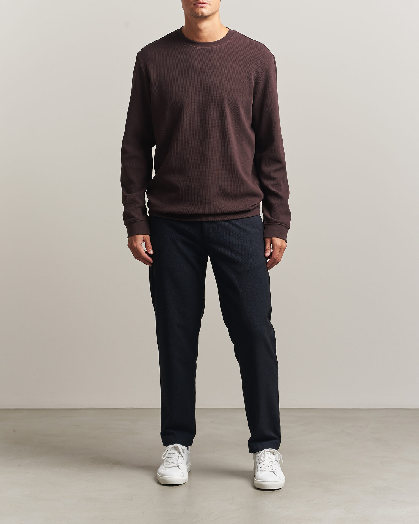 Hombres | Jerséis y prendas de punto | BOSS ORANGE | Tempesto Sweater Dark Brown