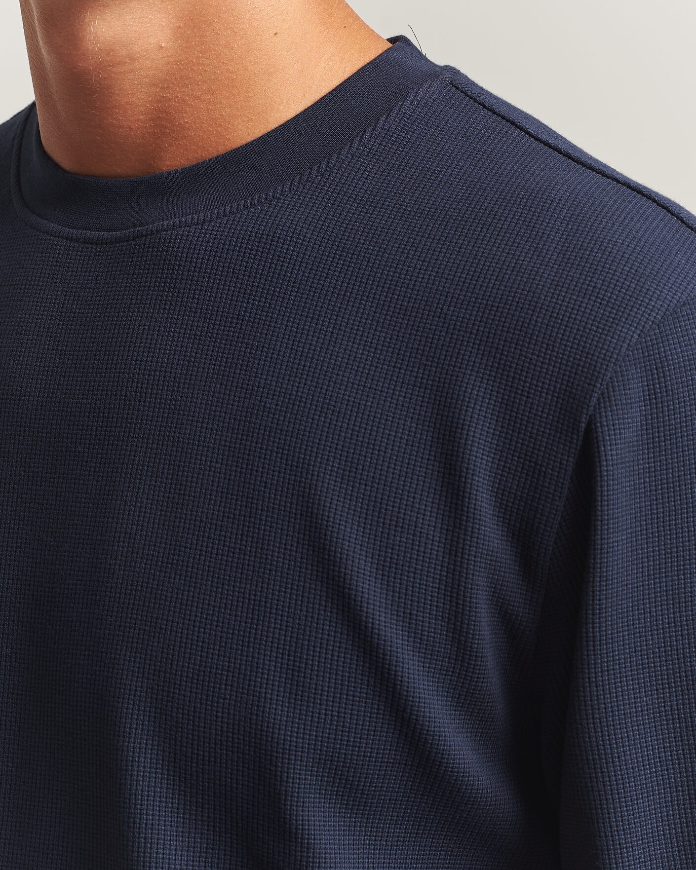 Hombres | Jerséis y prendas de punto | BOSS ORANGE | Tempesto Sweater Dark Blue
