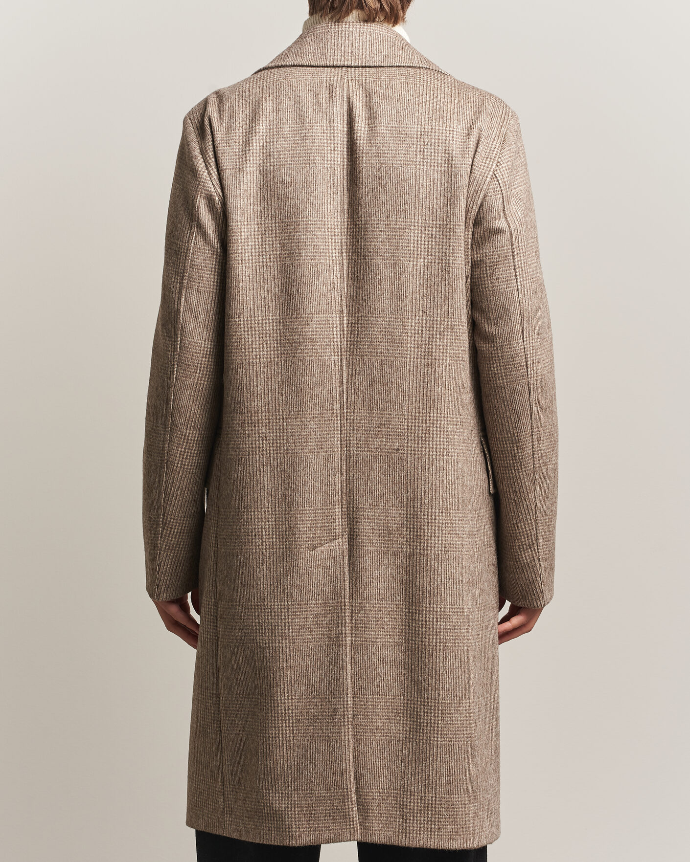 Hombres | Abrigos y chaquetas | BOSS BLACK | Jared Wool Double Breasted Coat Open Brown