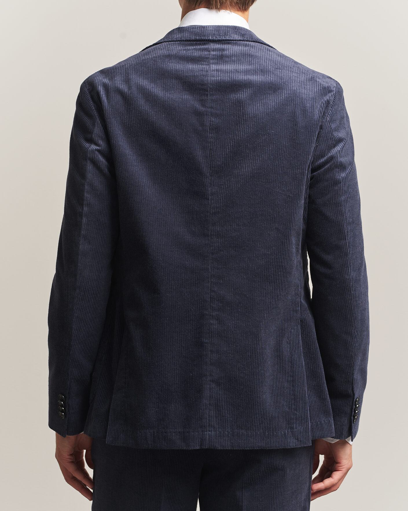Hombres | Blazers | BOSS BLACK | Hanry Corduroy Suit Blazer Open Blue