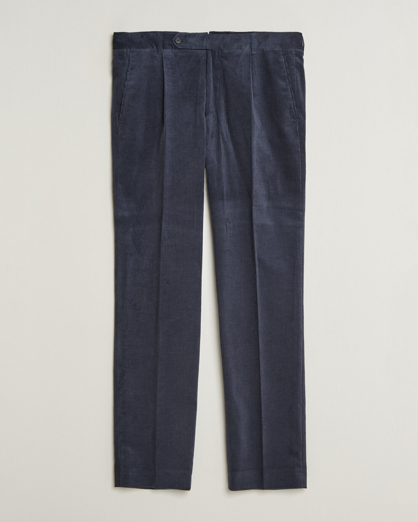 Hombres | Pantalones | BOSS BLACK | Perino Corduroy Suit Trousers Open Blue