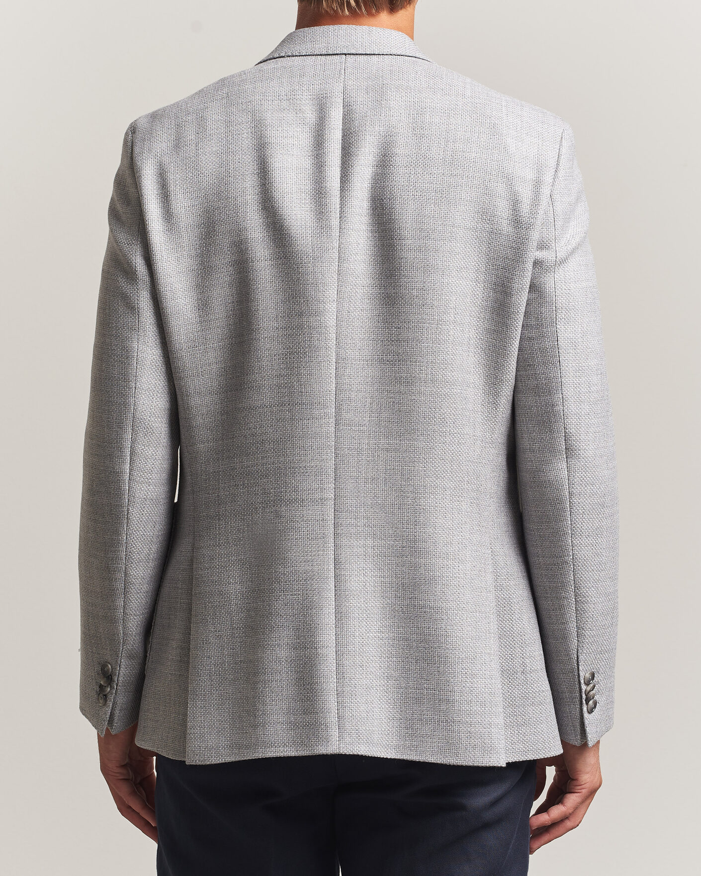 Hombres | Blazers | BOSS BLACK | Hutson Wool Patch Pocket Blazer Light Grey