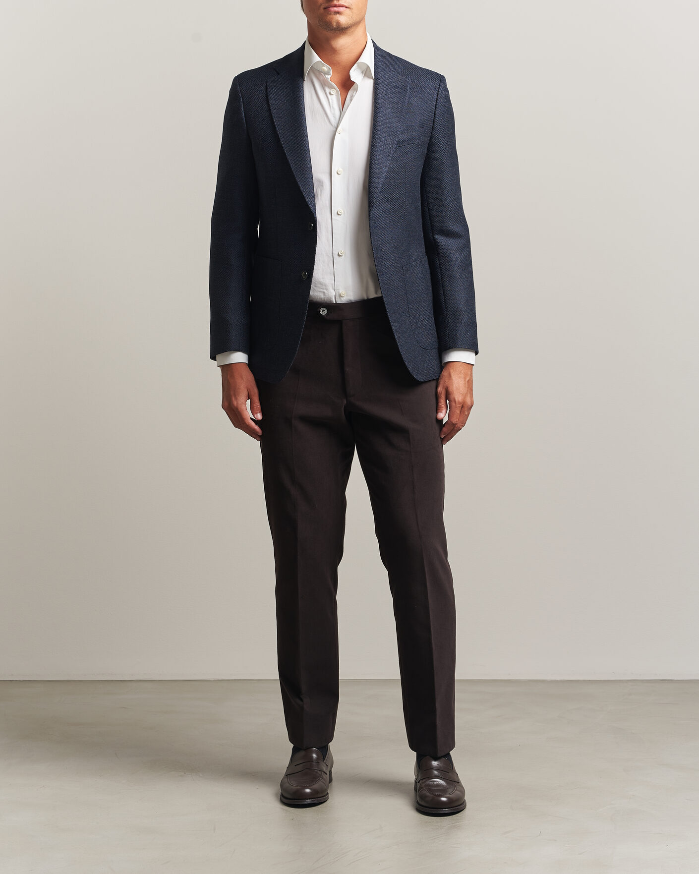 Hombres | Blazers | BOSS BLACK | Hutson Wool Patch Pocket Blazer Dark Blue