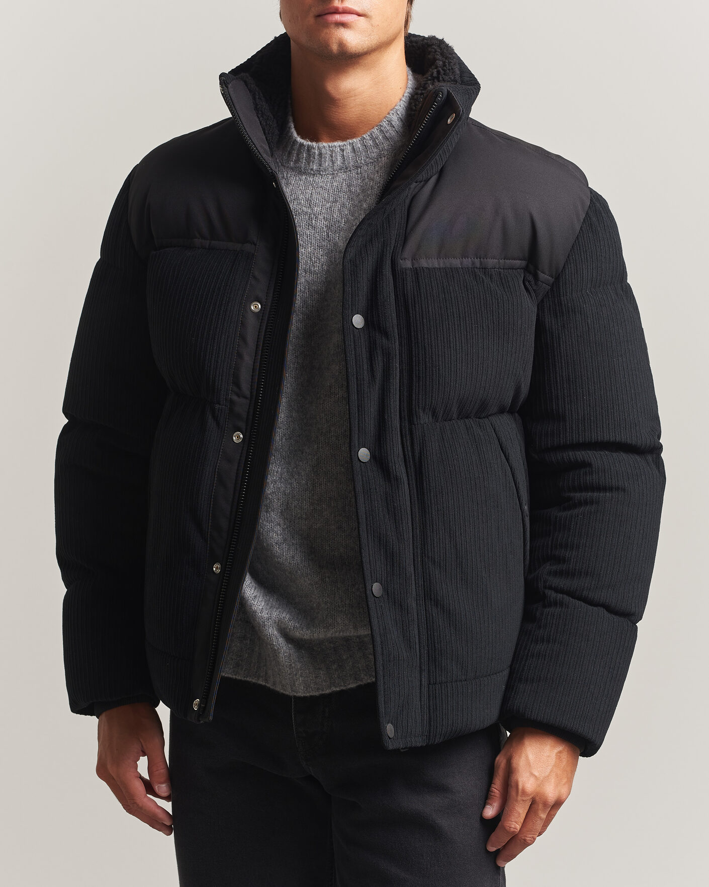 Hombres | Abrigos y chaquetas | BOSS ORANGE | Ocord Corduroy Jacket Black