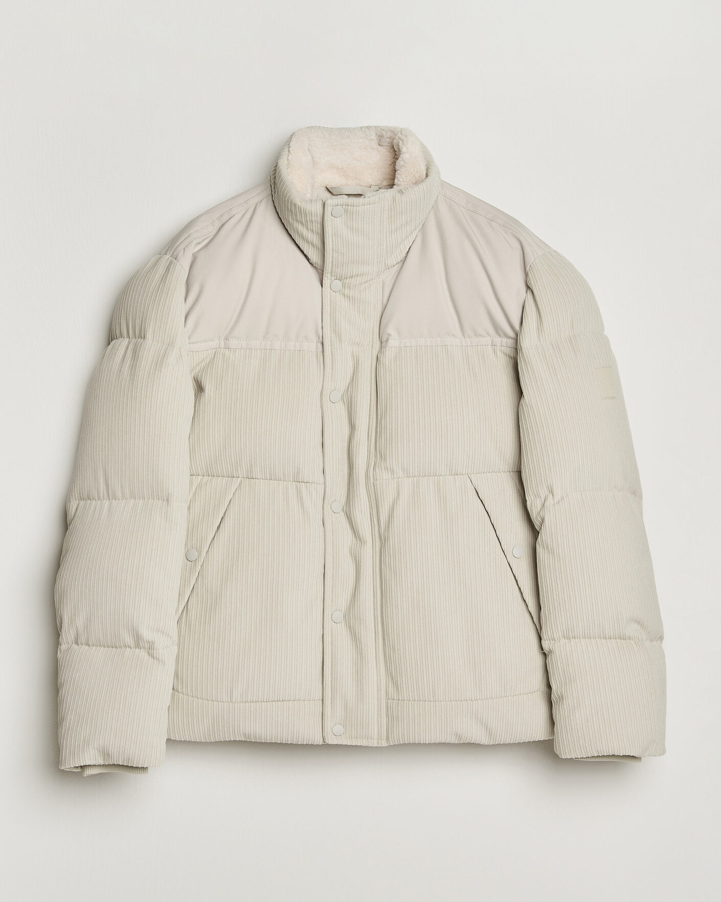 Hombres | Abrigos y chaquetas | BOSS ORANGE | Ocord Corduroy Jacket Light Beige
