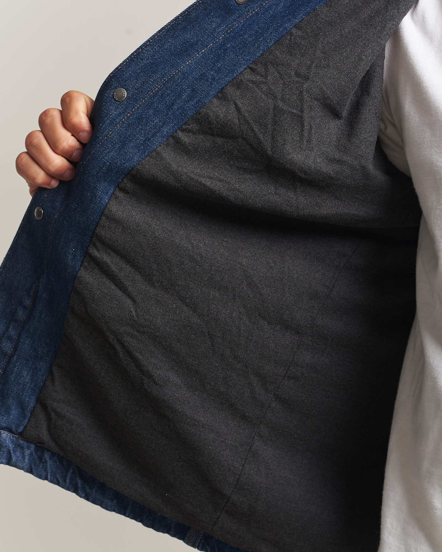 Hombres | Camisas | BOSS ORANGE | Laredo Denim Overshirt Navy