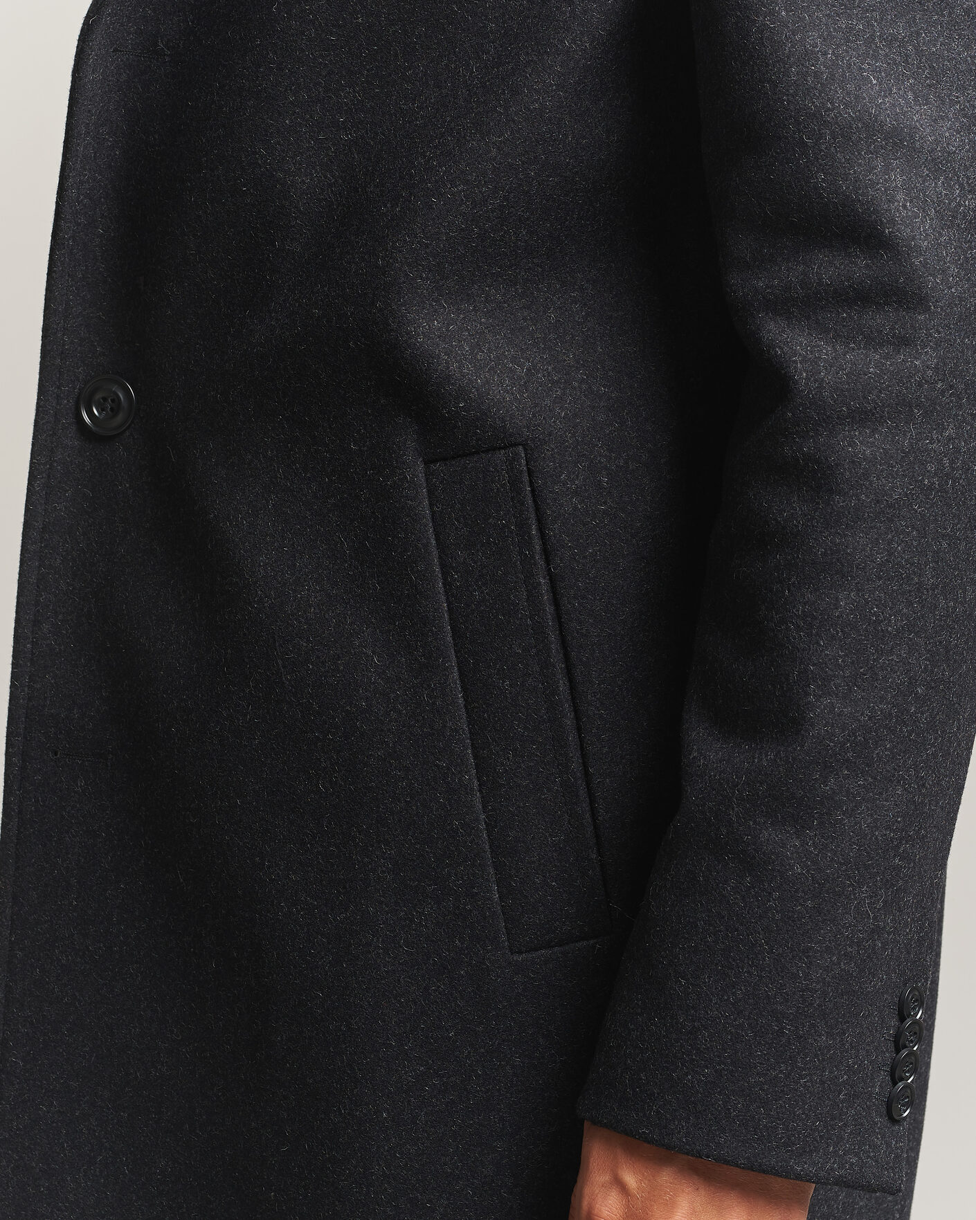 Hombres | Abrigos y chaquetas | HUGO | Milogan Bib Coat Black