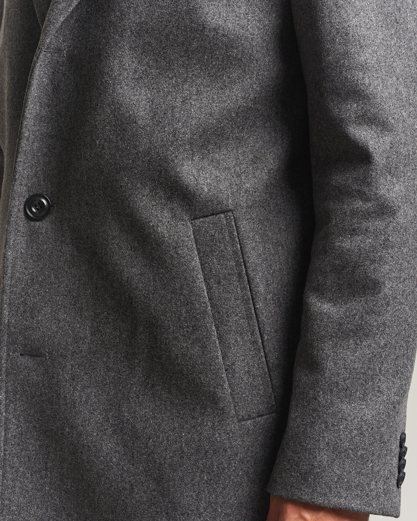 Hombres | Abrigos y chaquetas | HUGO | Milogan Bib Coat Dark Grey