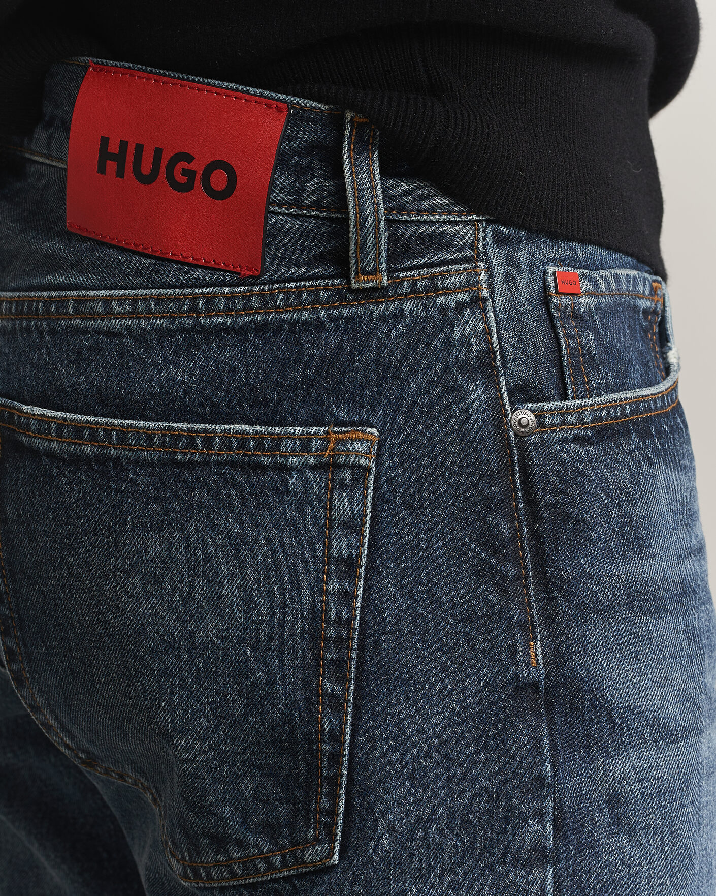 Hombres | Vaqueros | HUGO | 840 Regular Fit Jeans Navy