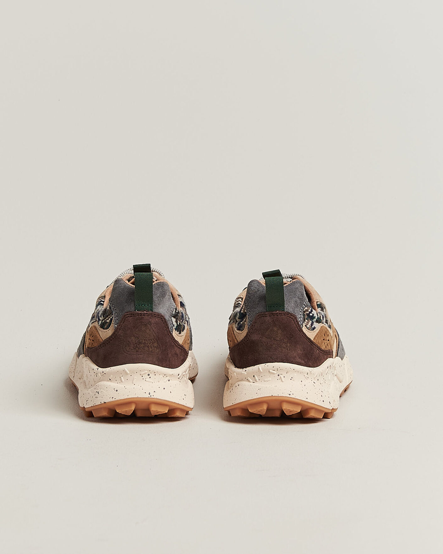 Hombres | Zapatillas | Flower Mountain | Yamano 3 Suede/Houndstooth Sneaker Multi