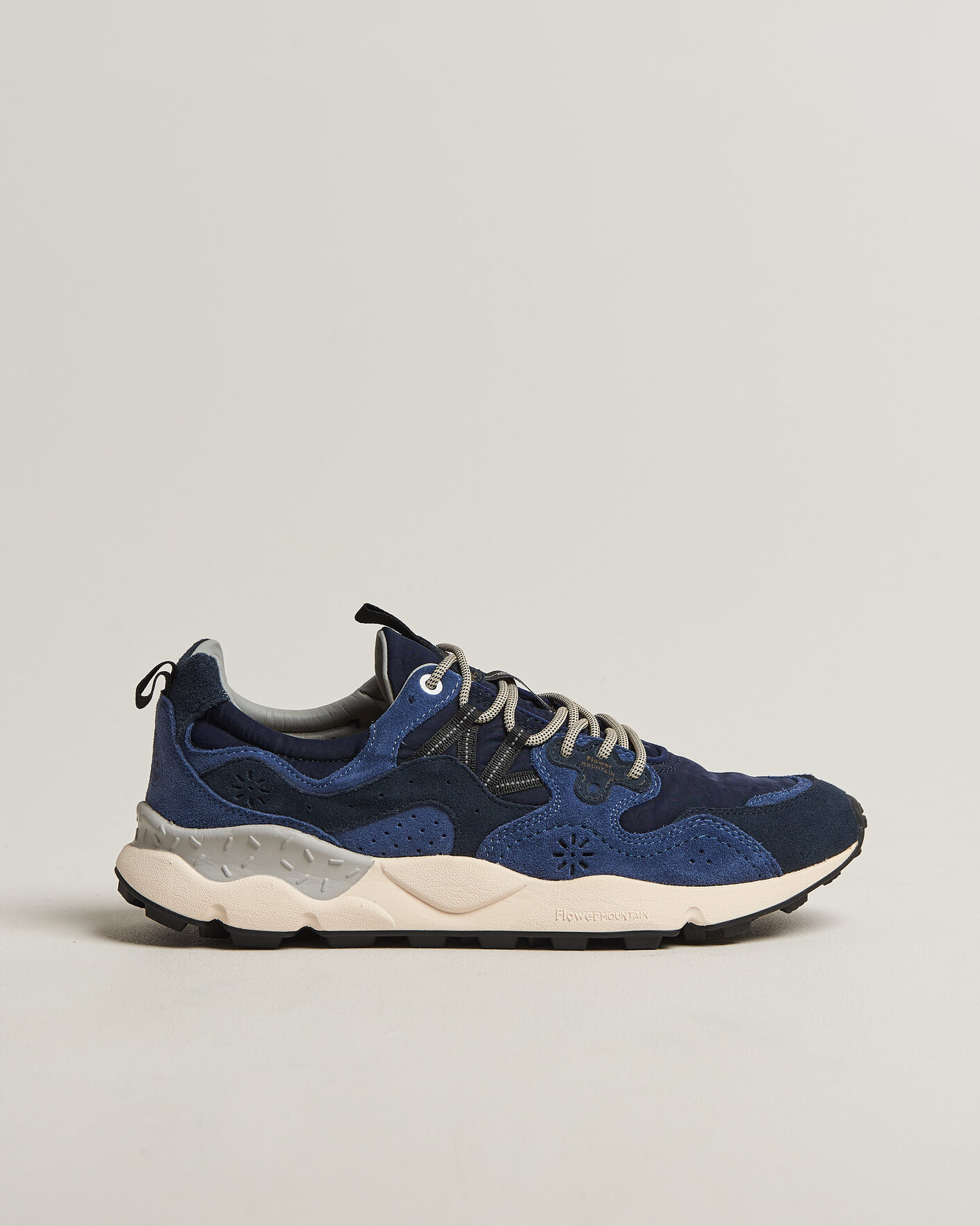Hombres | Zapatillas | Flower Mountain | Yamano 3 Cow Velour Sneaker Blue