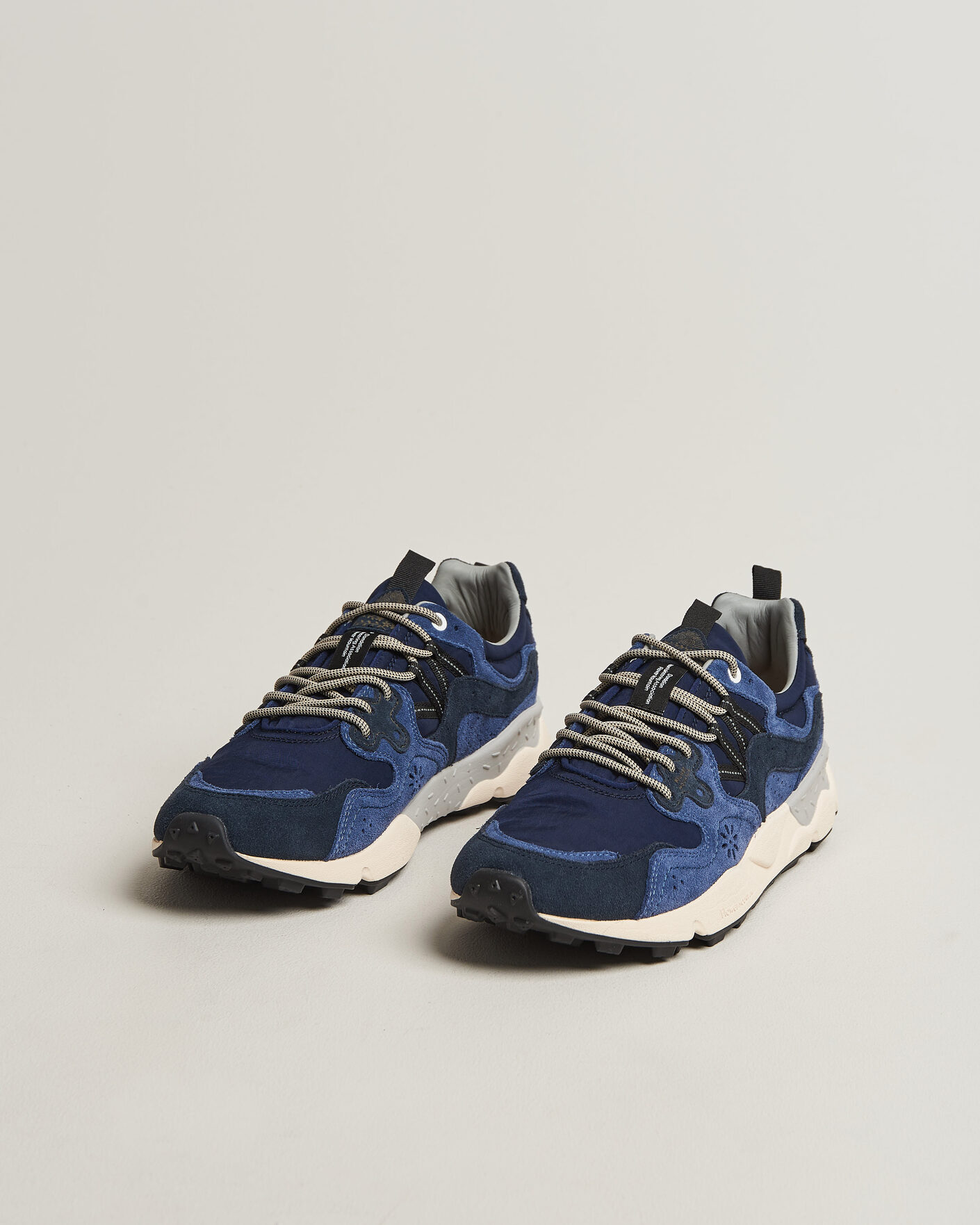 Hombres | Zapatillas | Flower Mountain | Yamano 3 Cow Velour Sneaker Blue