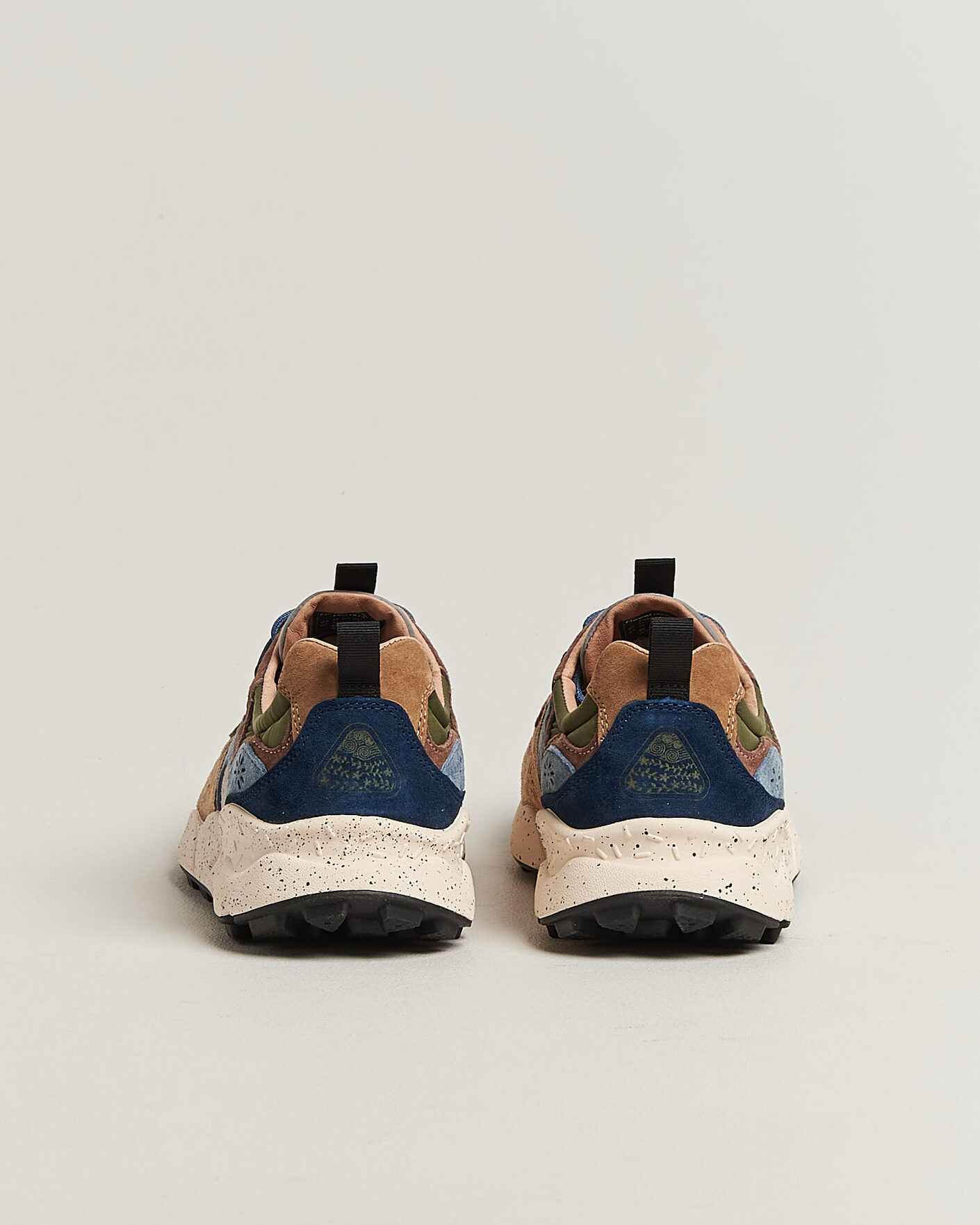 Hombres | Zapatillas | Flower Mountain | Yamano 3 Suede/Nylon Sneaker Navy/Light Brown