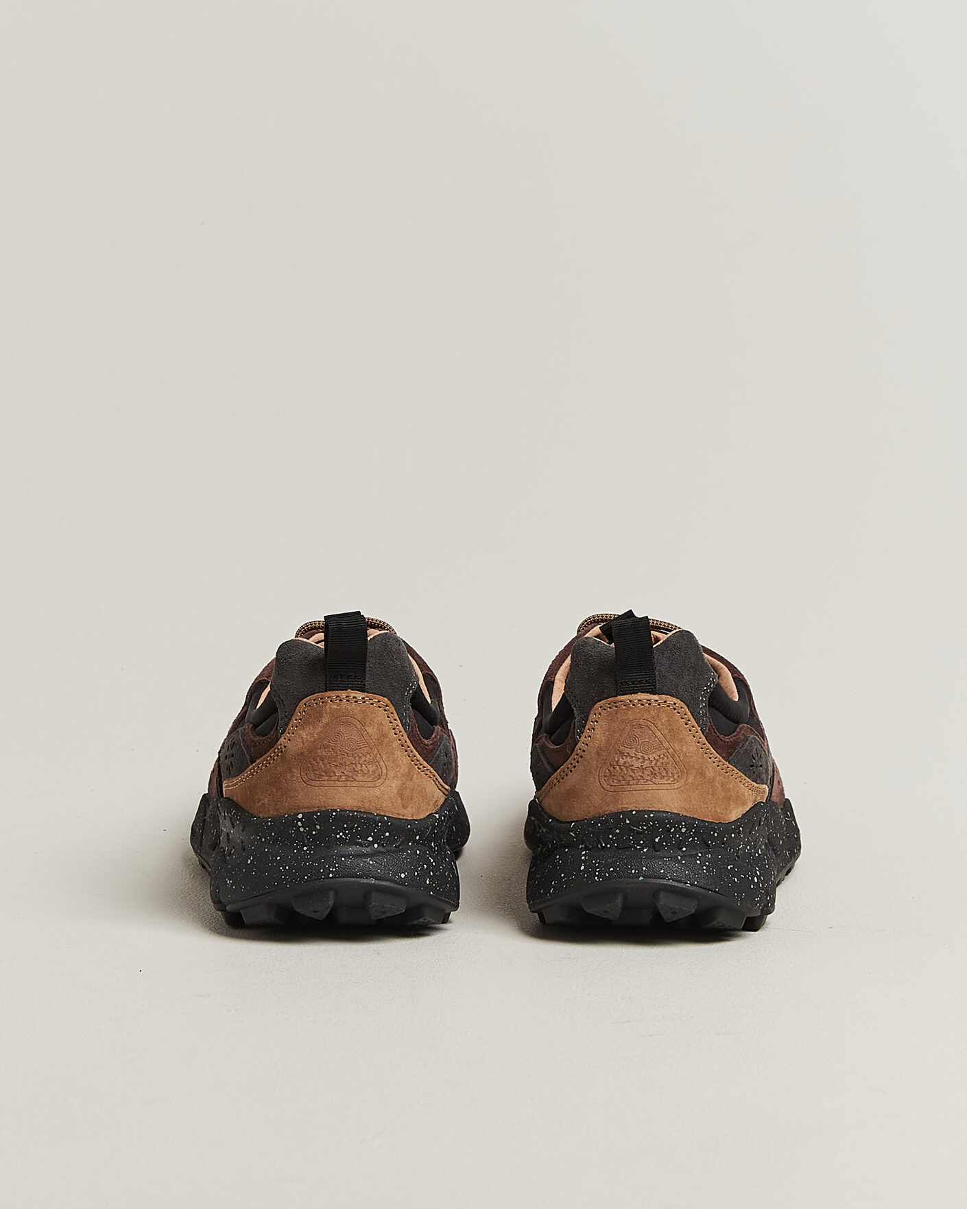 Hombres | Zapatillas | Flower Mountain | Yamano 3 Suede/Nylon Sneaker Black/Brown