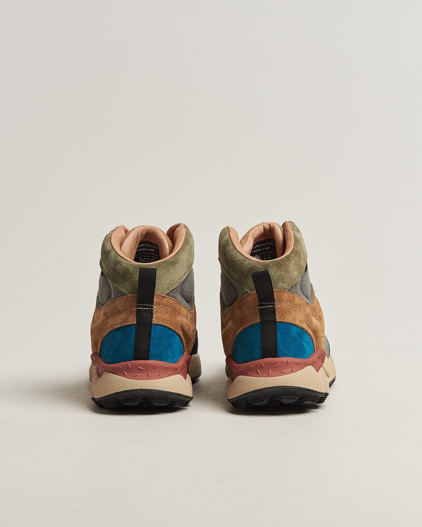 Hombres | Zapatillas | Flower Mountain | Back Country Mid Suede/Leather Sneaker Multi