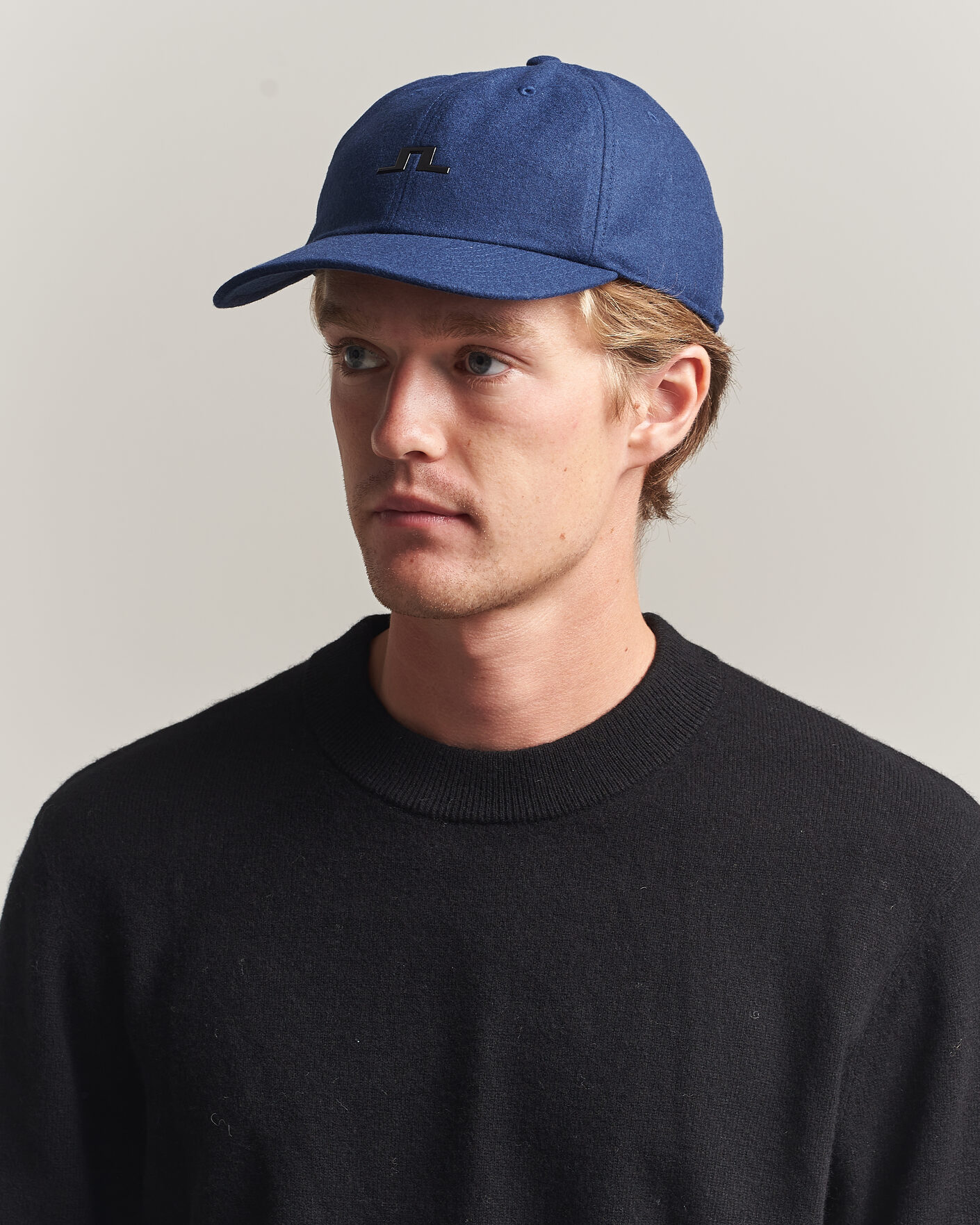 Hombres | Sombreros y gorras | J.Lindeberg | Winter Wool Cap JL Navy
