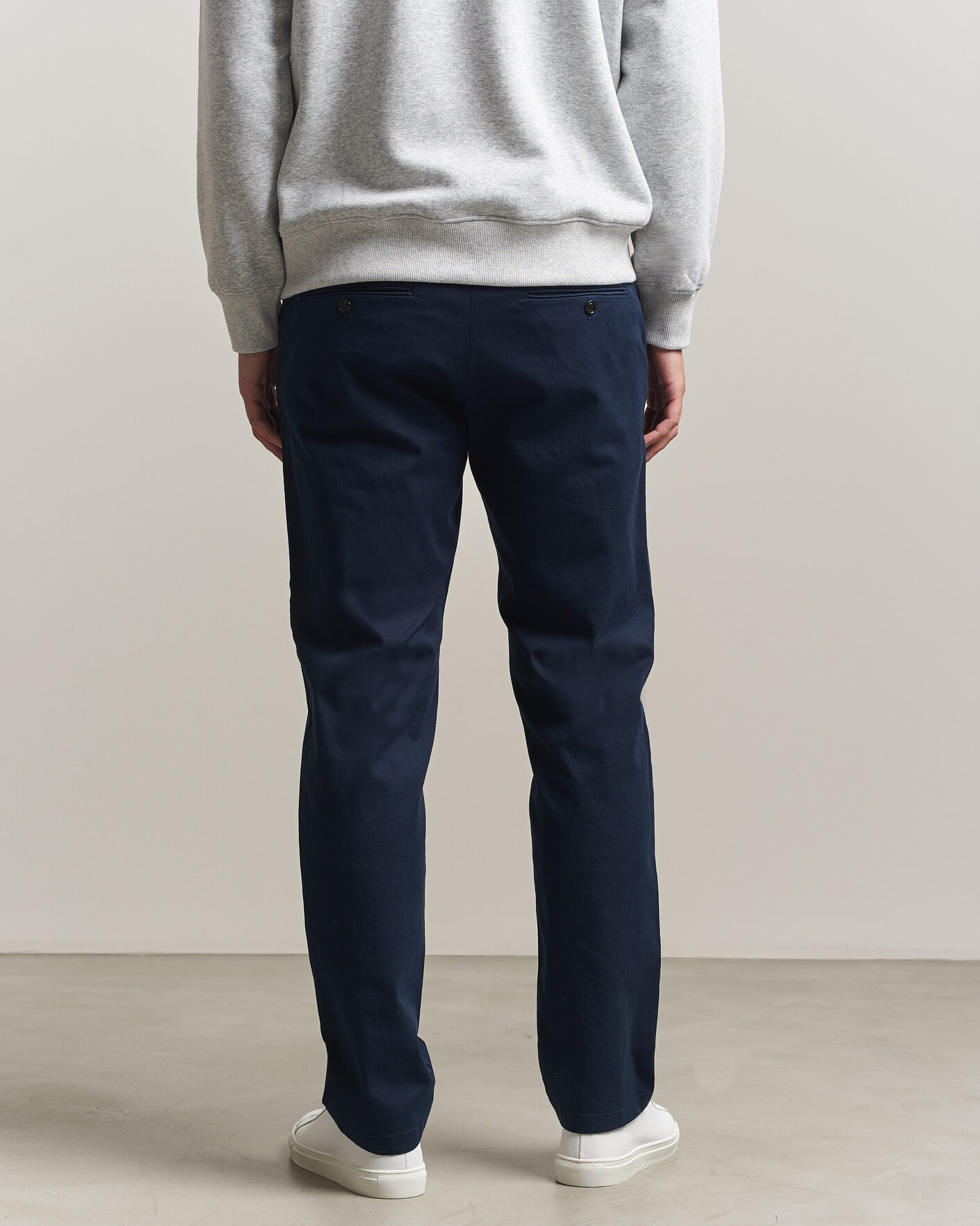 Hombres | Pantalones | J.Lindeberg | Chaze Cotton Stretch Pants JL Navy